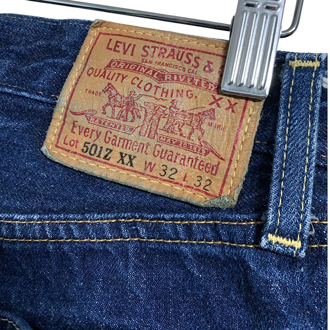 리바이스 LVC 1954 501Z XX 셀비지 진 32 상품이미지7