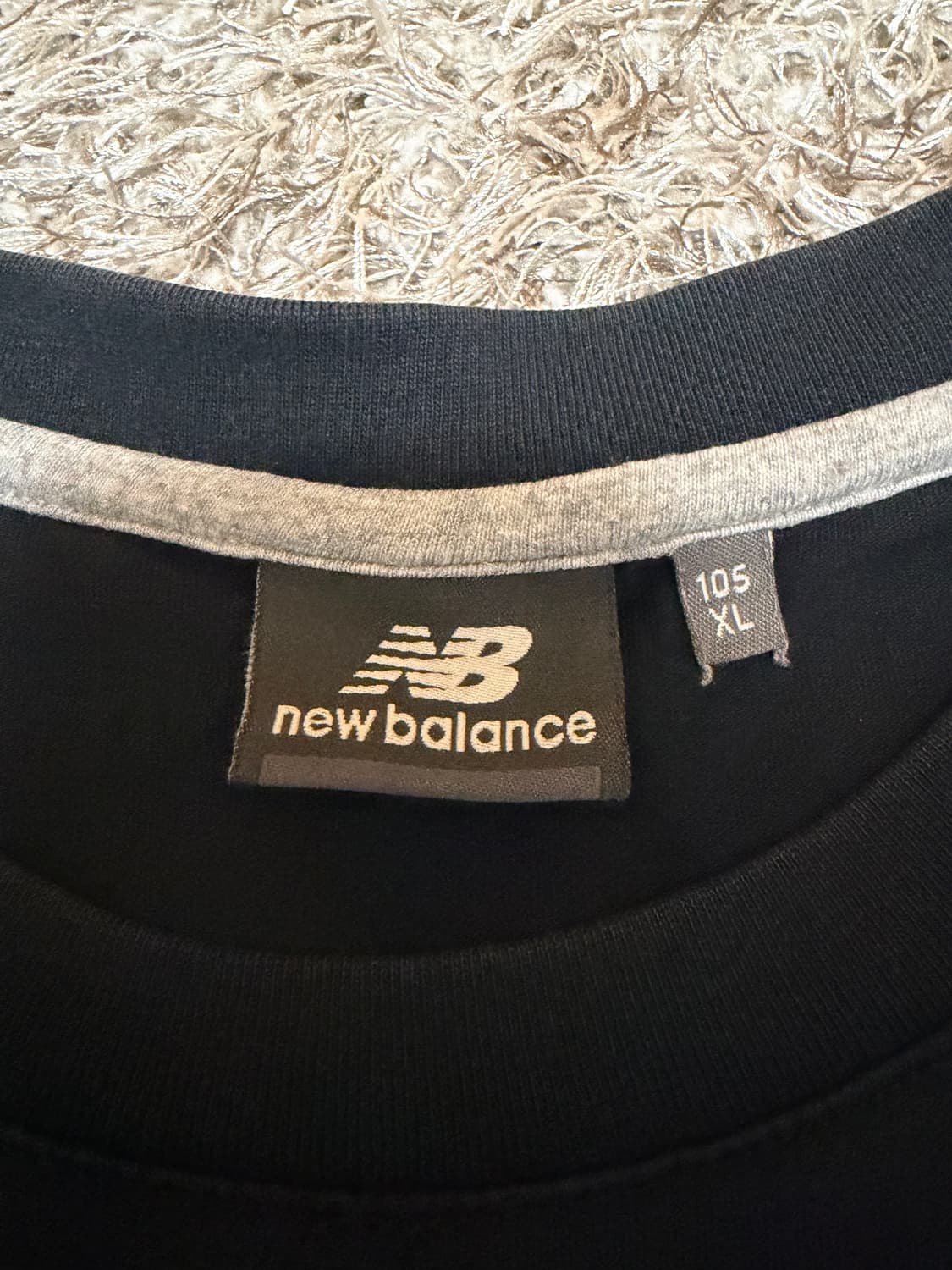 [105] 뉴발란스 블랙 반팔티 상품이미지3