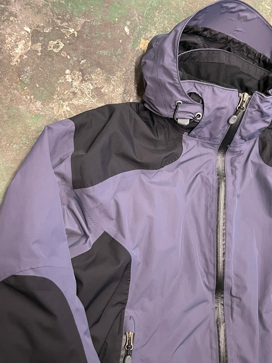 00's [M] 2in1 테크니컬 쉘 자켓 라이너 후드 하드쉘 세트 상품이미지6