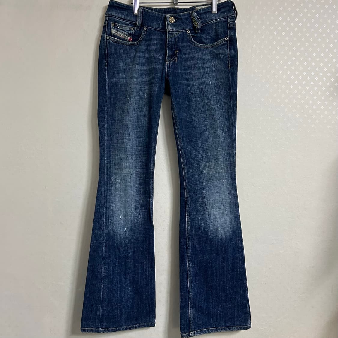 디젤 중청 워싱 부츠컷 데님 팬츠 청바지 26  상품이미지4