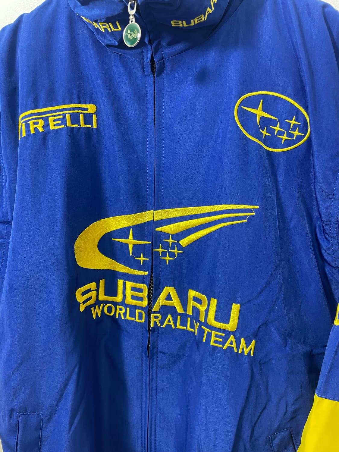 스바루Subaru 자수 레이싱 자켓 L,XL - J8 상품이미지6