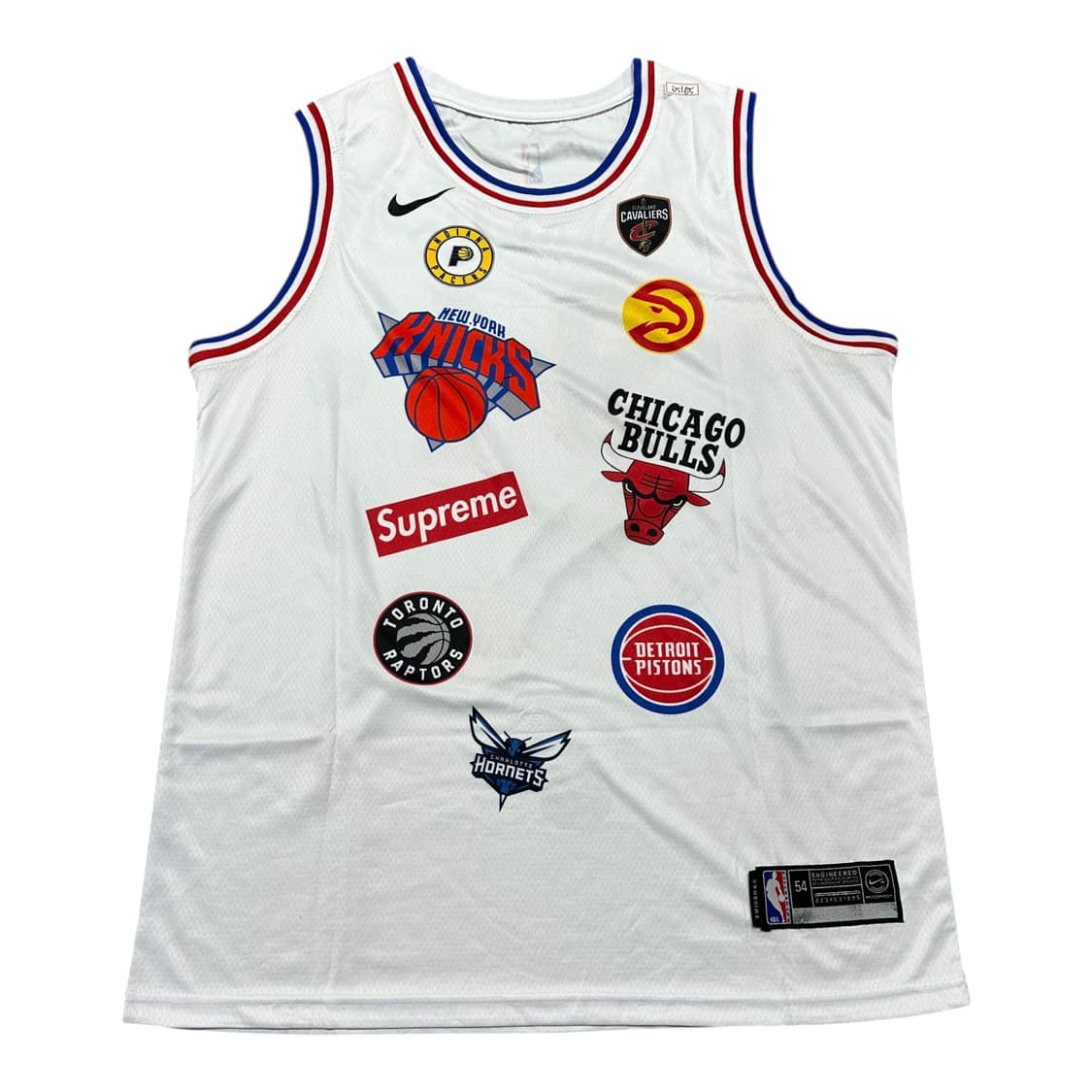 ✨ (바배) 나이키 NBA 슈프림 맛 팀 농구 져지 탱크 민소매 나시  상품이미지2
