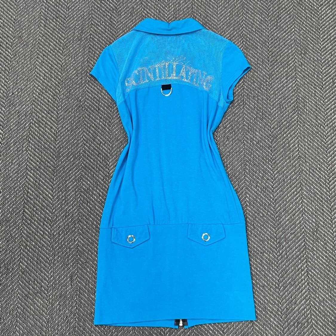 y2k 블루칵테일 펑크 원피스 v0307 상품이미지2