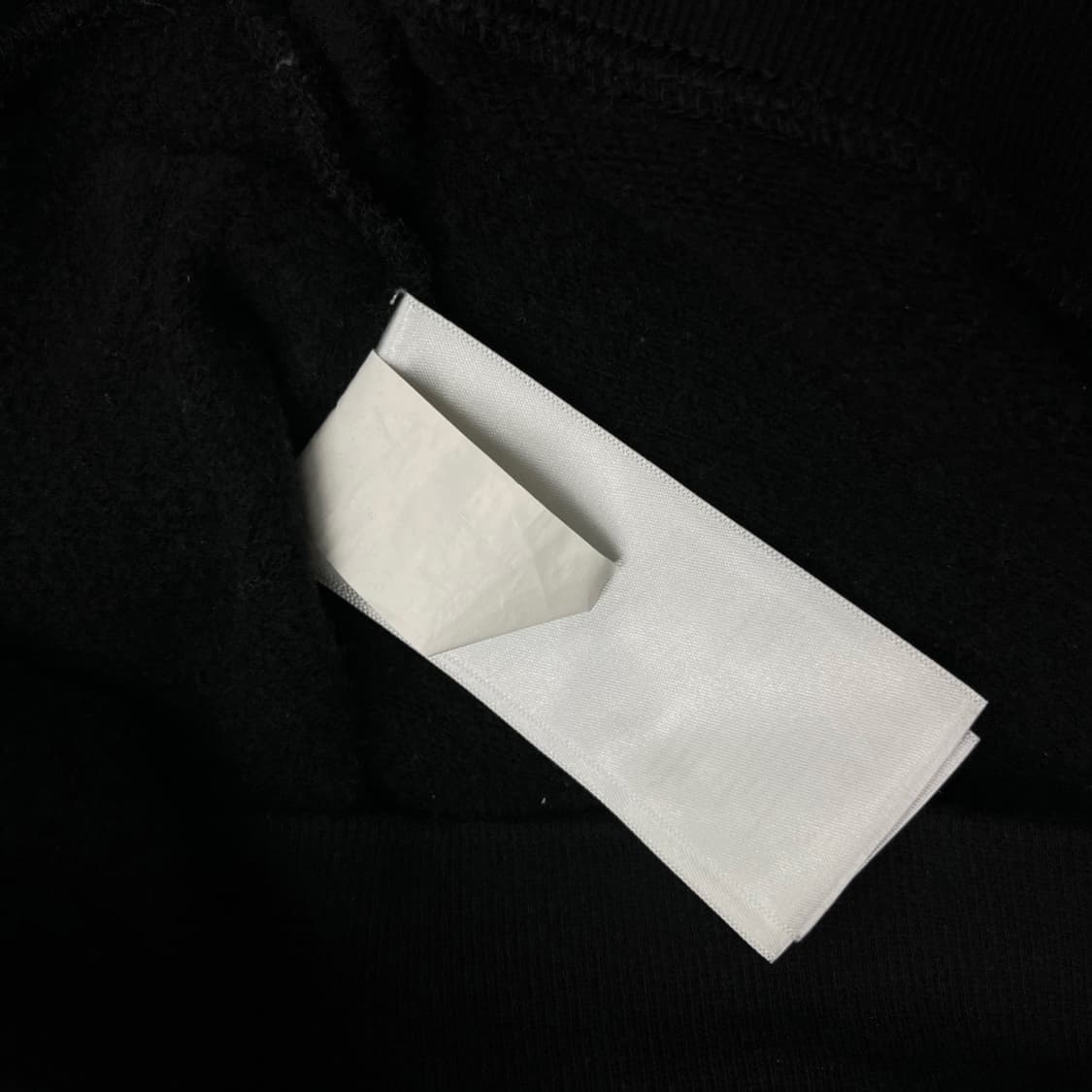 팀버랜드 X 슈프림 백 레더패치 블랙 후드 XL 상품이미지8