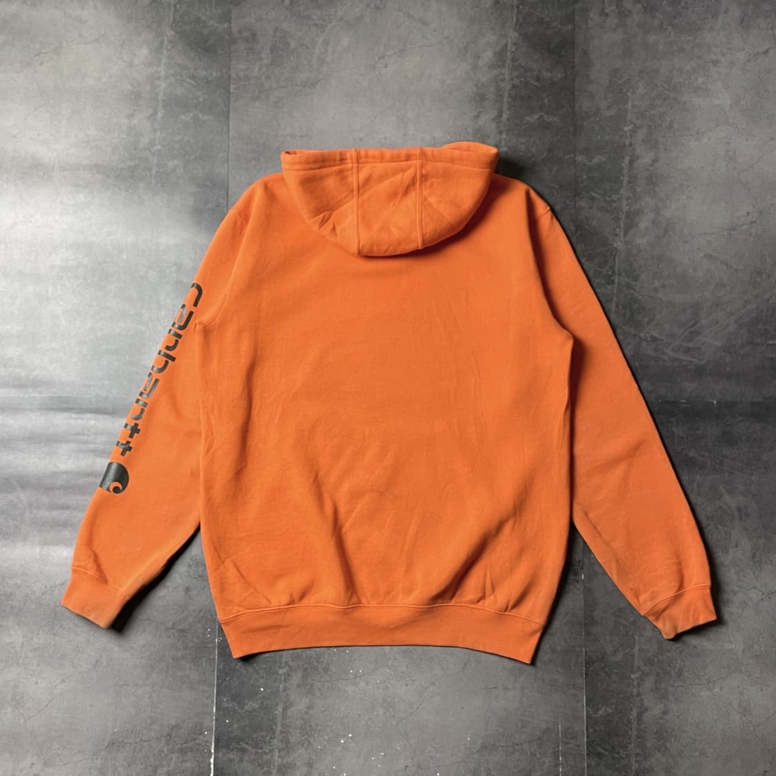 CARHARTT 칼하트 빈티지 오렌지 기모 후드티 A00912 상품이미지7