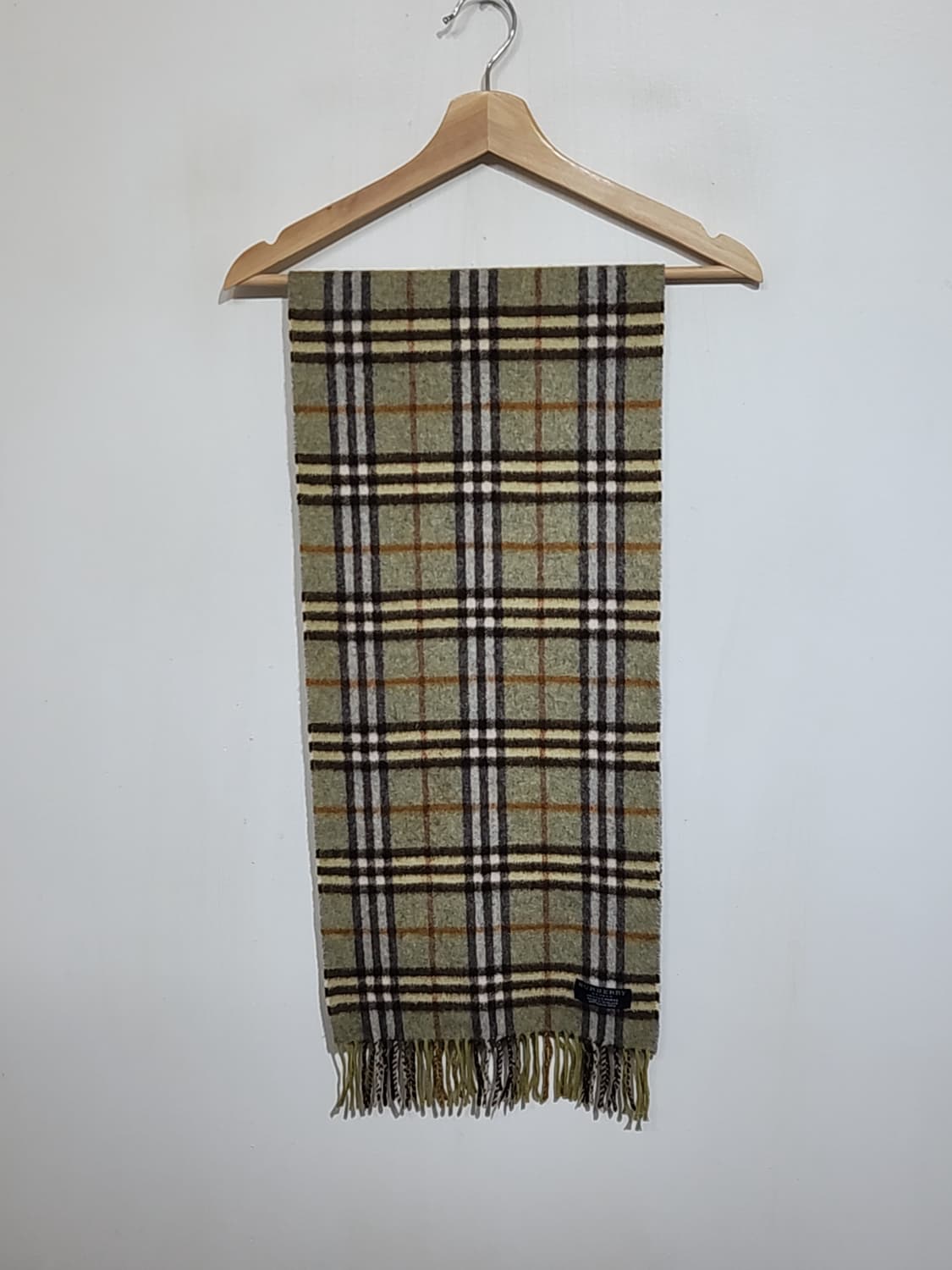 (정품) 버버리 캐시미어 목도리 체크 머플러 영국판  상품이미지1