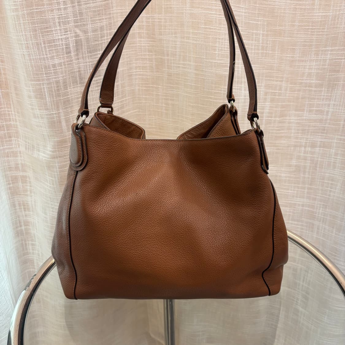 정품 코치 가죽 숄더백     상품이미지6