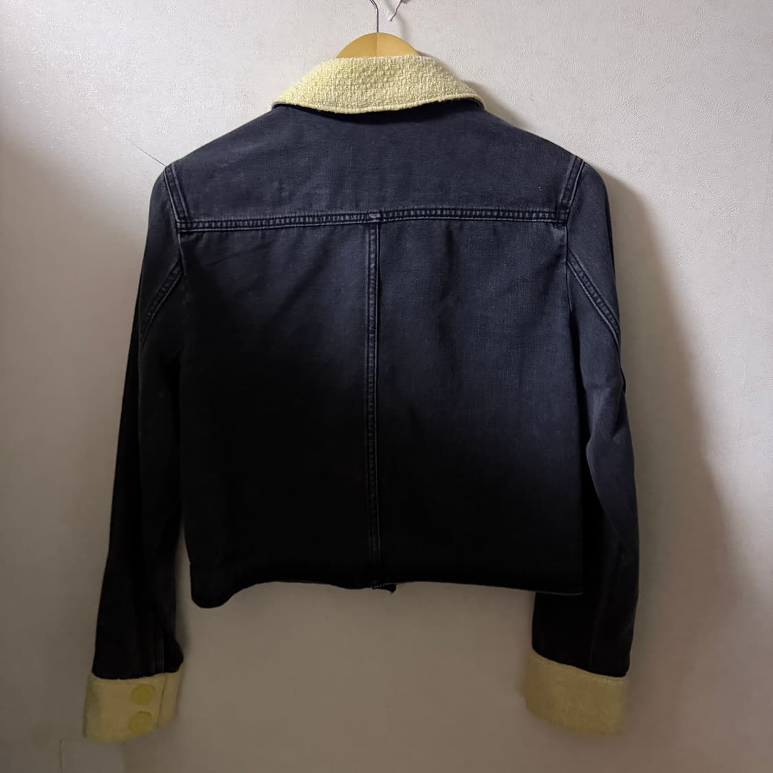 한섬 타임 23FW 데님 트위드자켓 (66정도) 상품이미지6