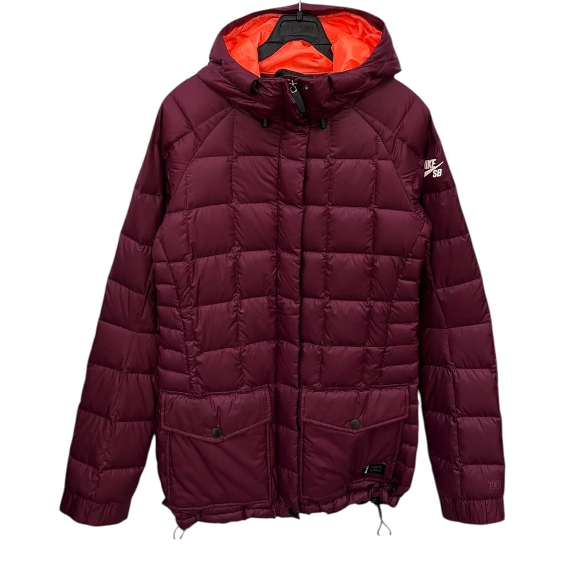 나이키 우먼 구스다운 하프 패딩 상품이미지1