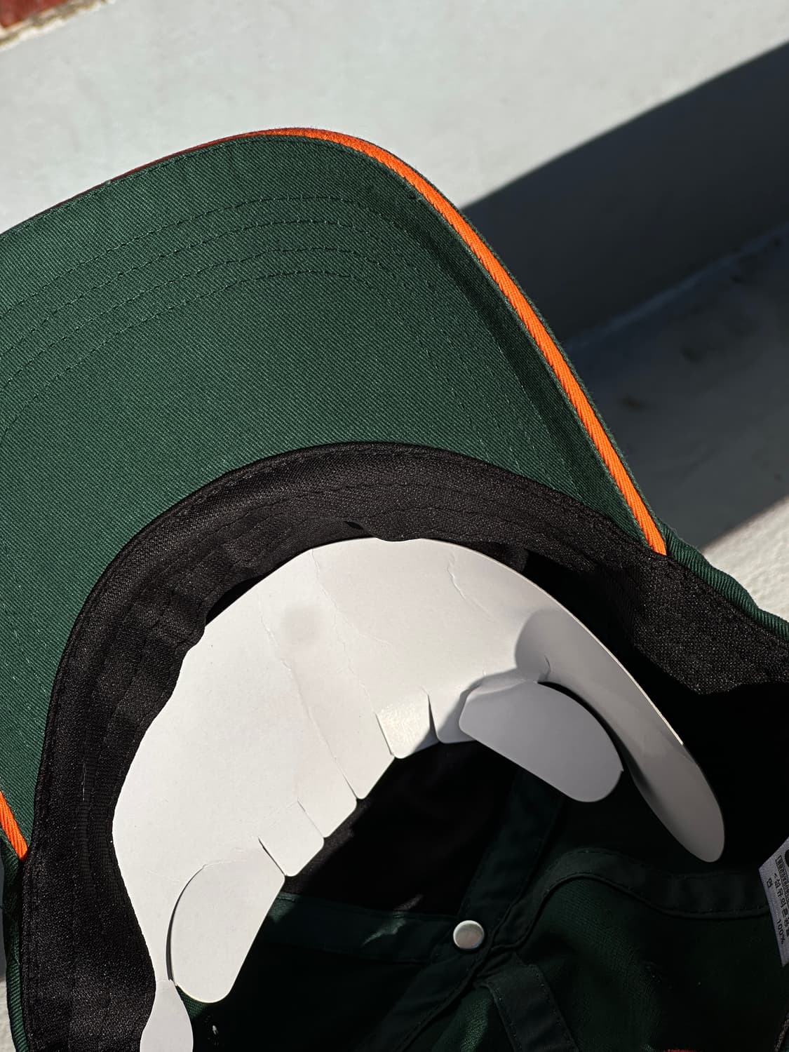 (새상품) [F] 한화클래식 로고 그린 볼캡 모자 상품이미지5