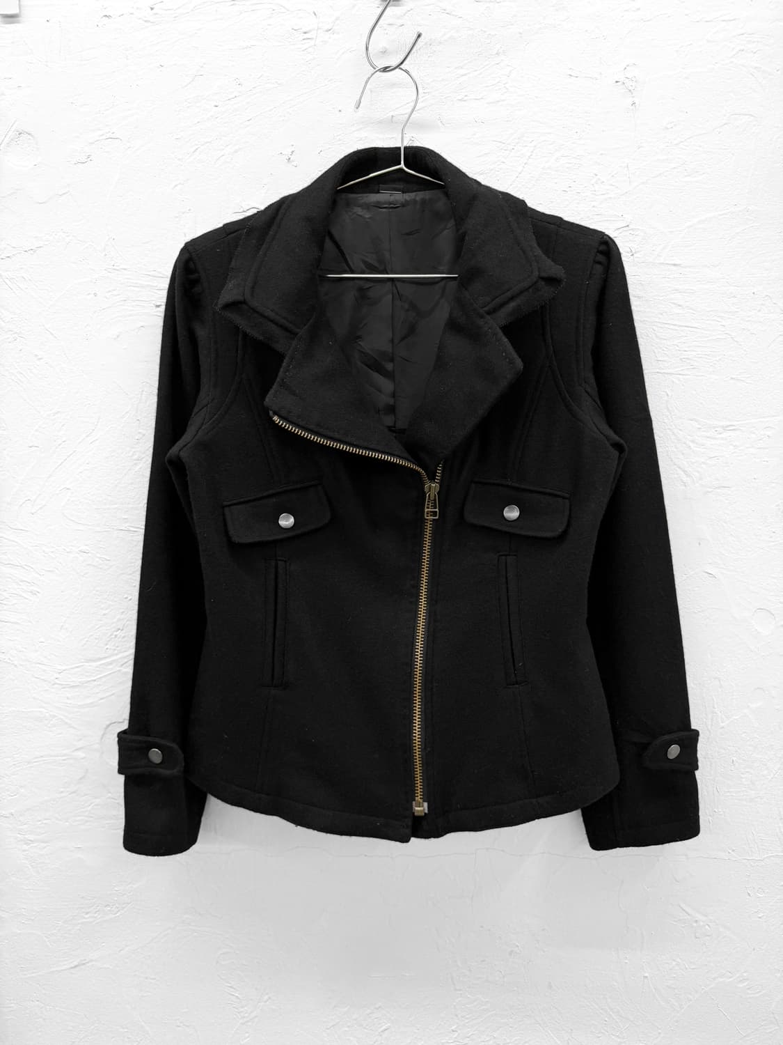 intellection 울 집업 자켓 상품이미지4