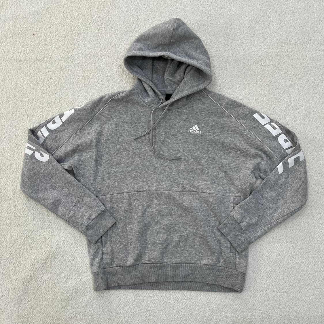 L 아디다스 풀오버 후드 티셔츠 0303M 상품이미지1