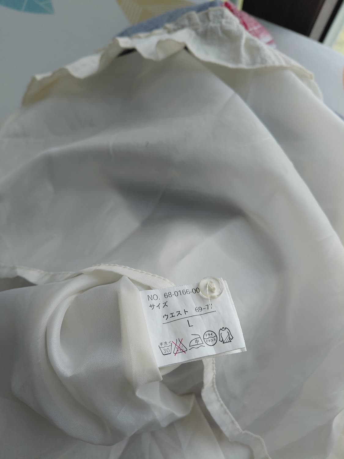 [일본빈티지] 패치워크 플라워 캉캉 미디 스커트 상품이미지5