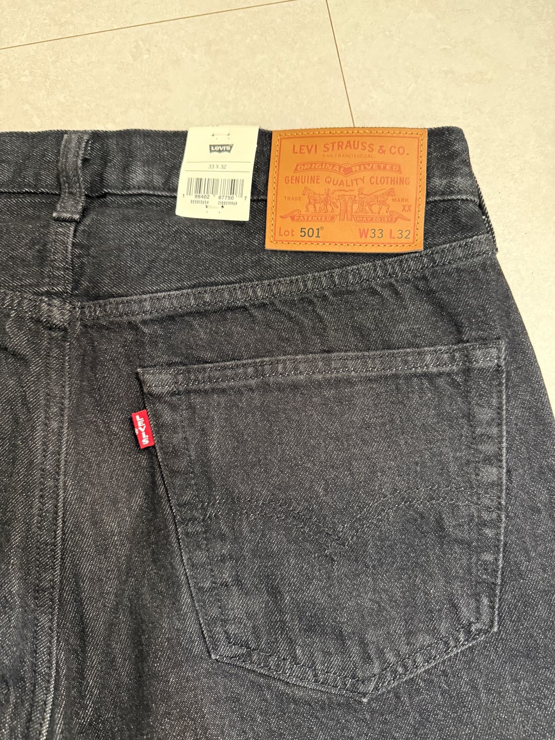 라바이스 프리미엄라인 블랙 셀비지  상품이미지5