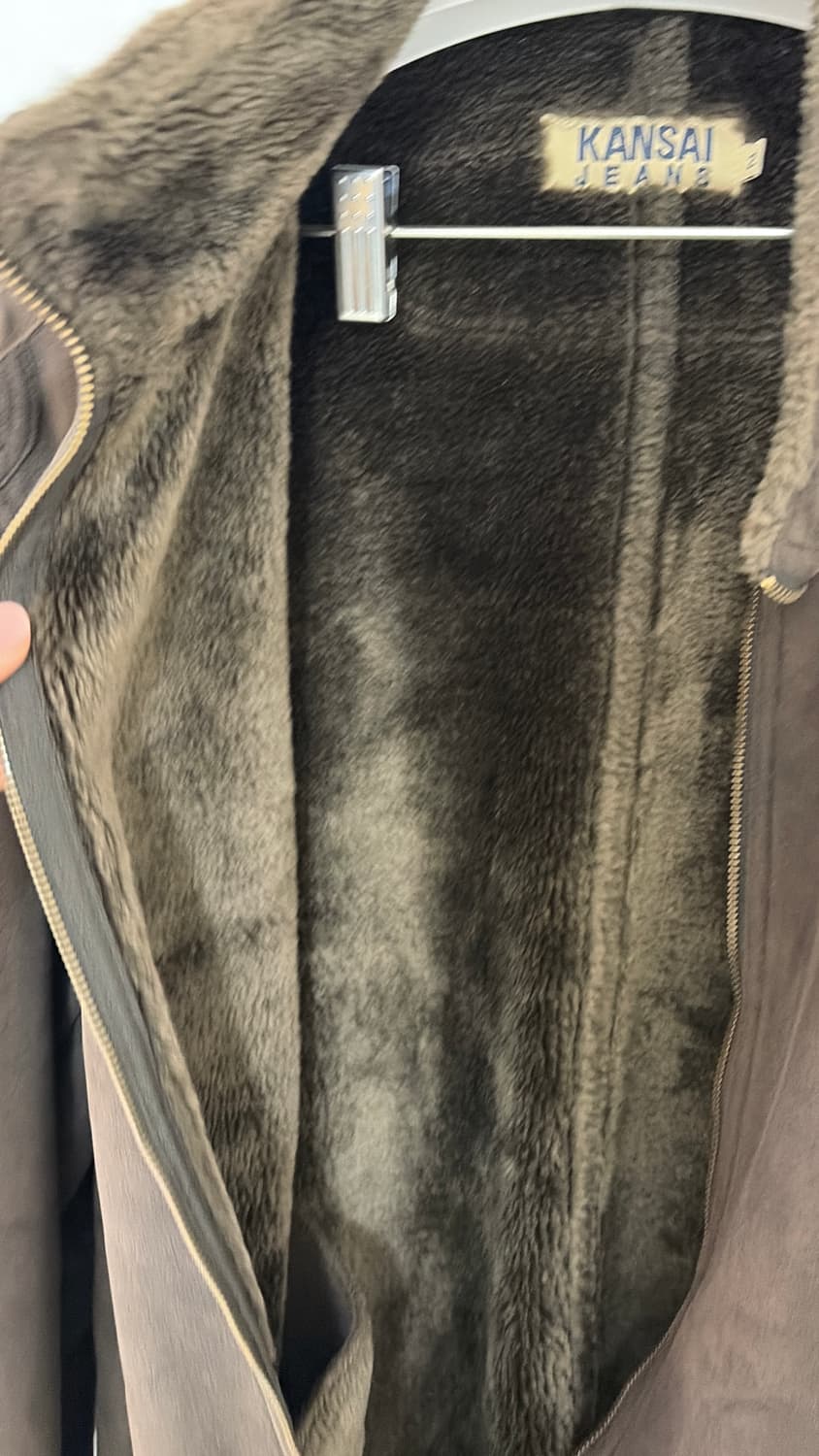 칸사이 무스탕 105사이즈 상품이미지4