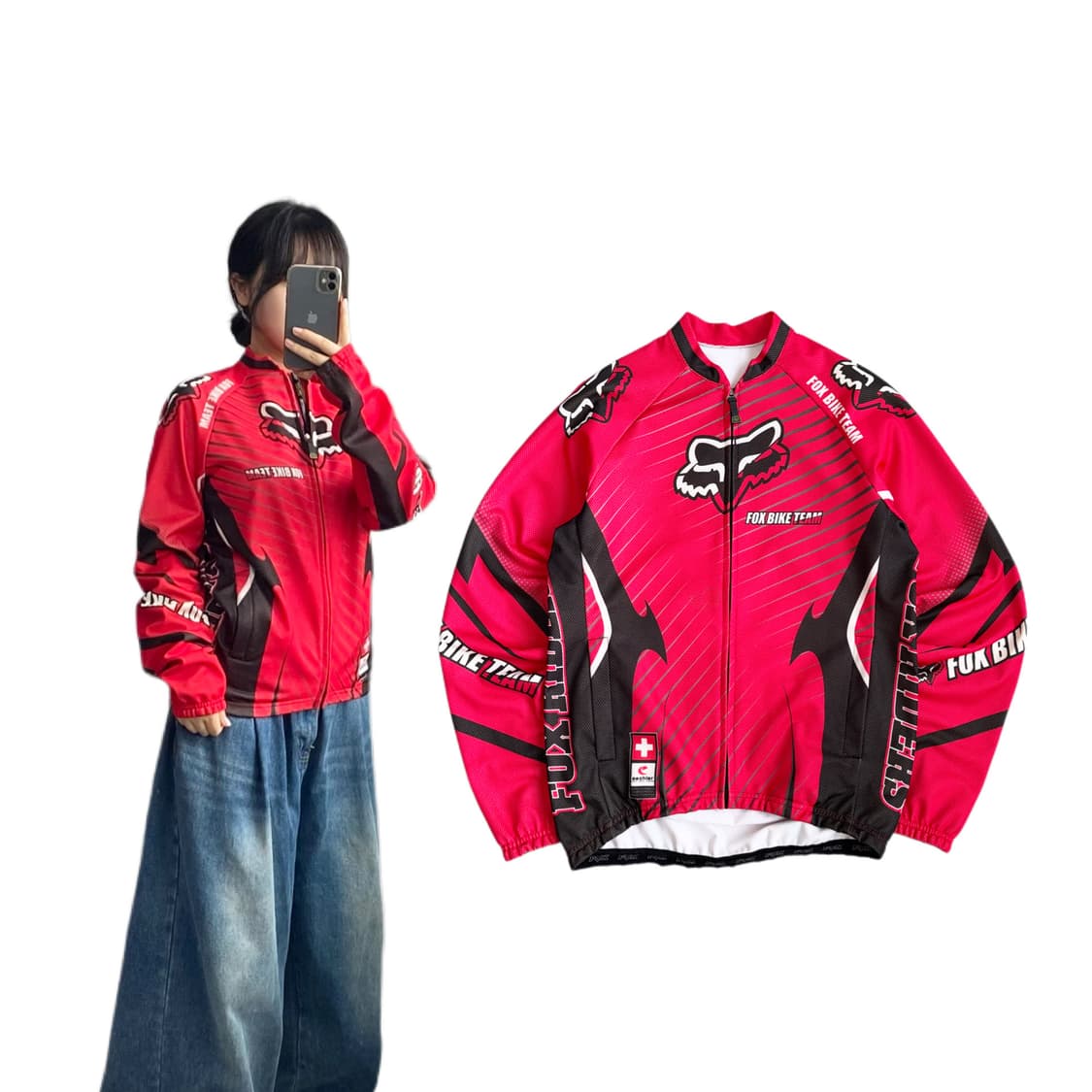 Fox racing 폭스레이싱 라이더 져지 집업 자켓 상품이미지1