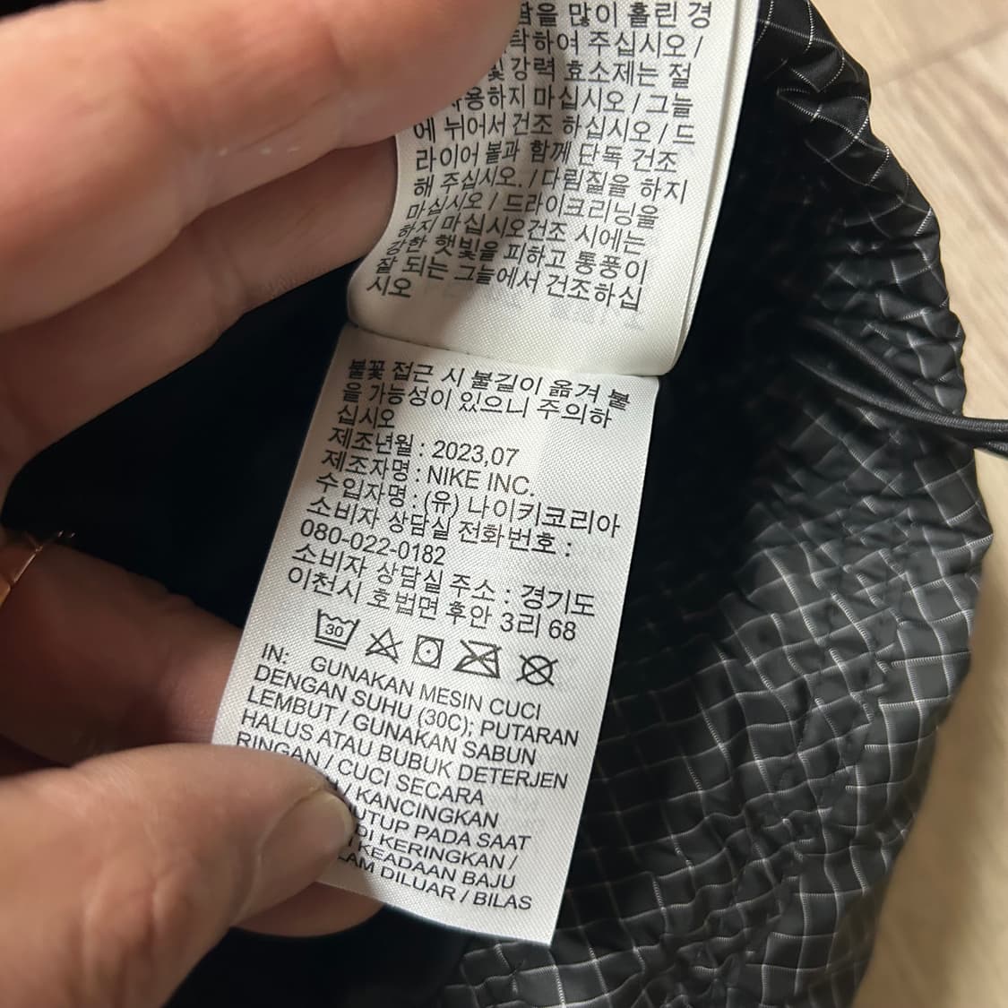 나이키 루즈핏 여자 패딩 M 95-100 상품이미지4