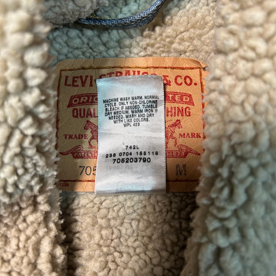 [L] 리바이스 쉐르파 데님자켓 상품이미지6