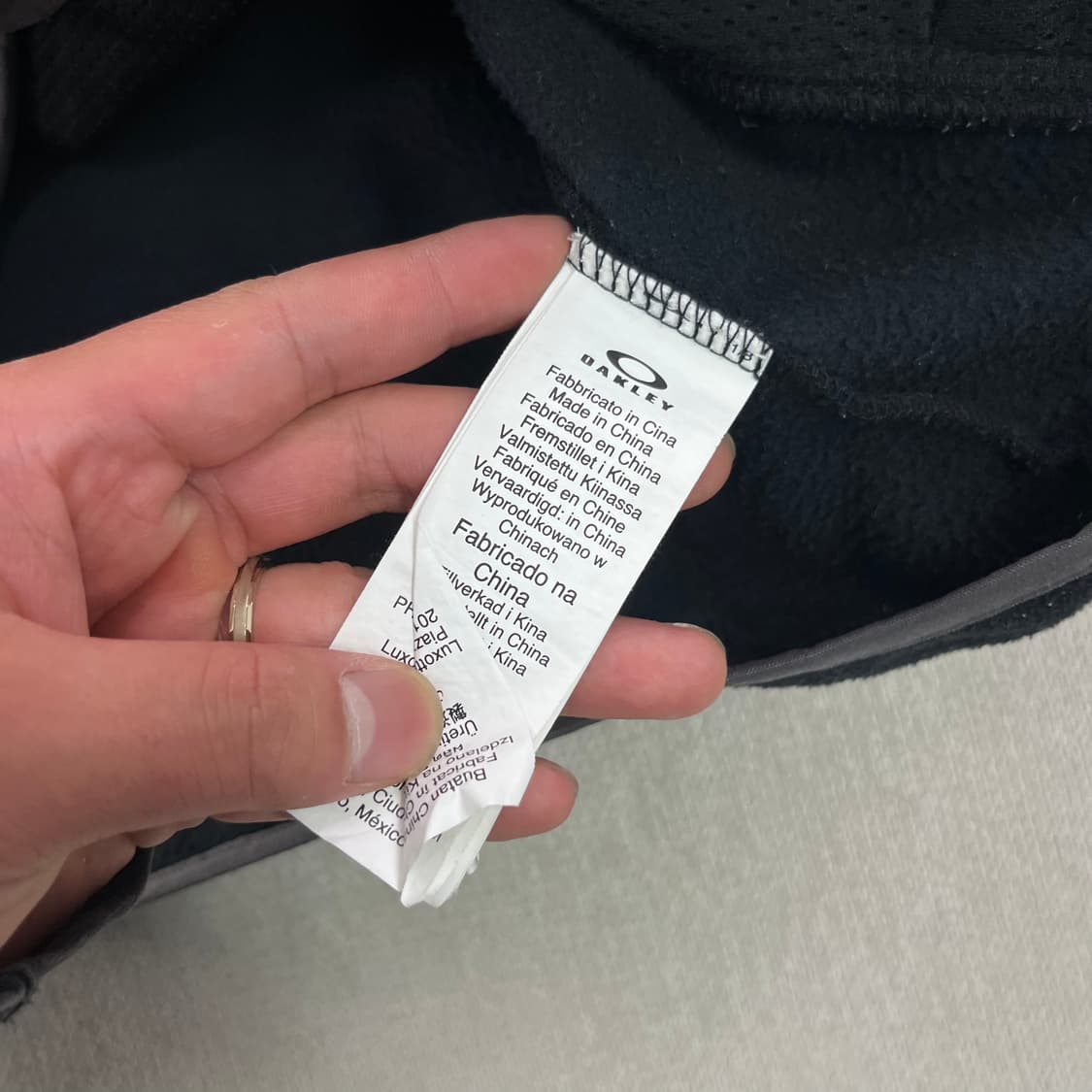 100 오클리 플리스 하프버튼 자켓 상품이미지5