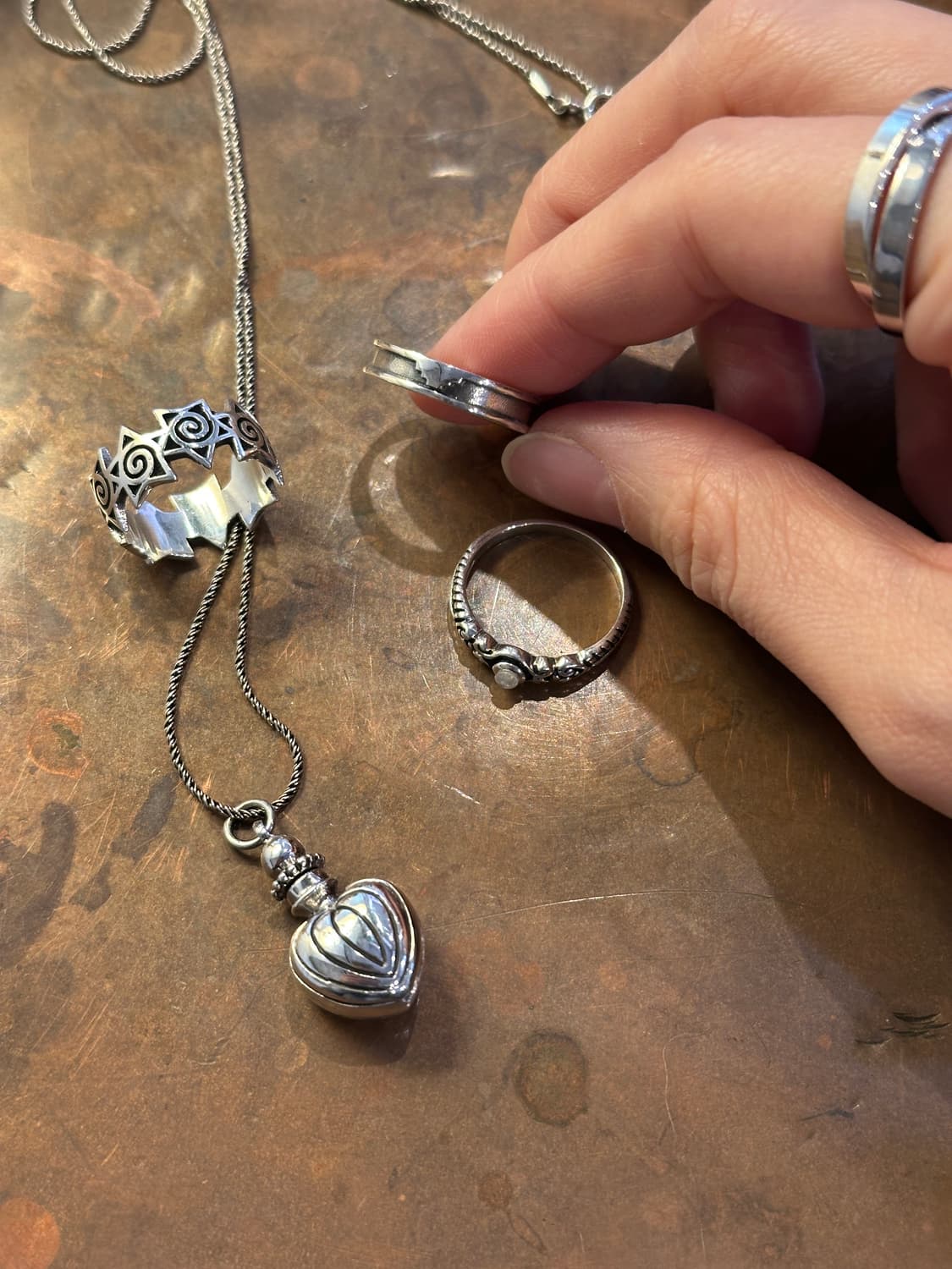 Desert Ridge 925Silver Ring🌵🏜️ 상품이미지7