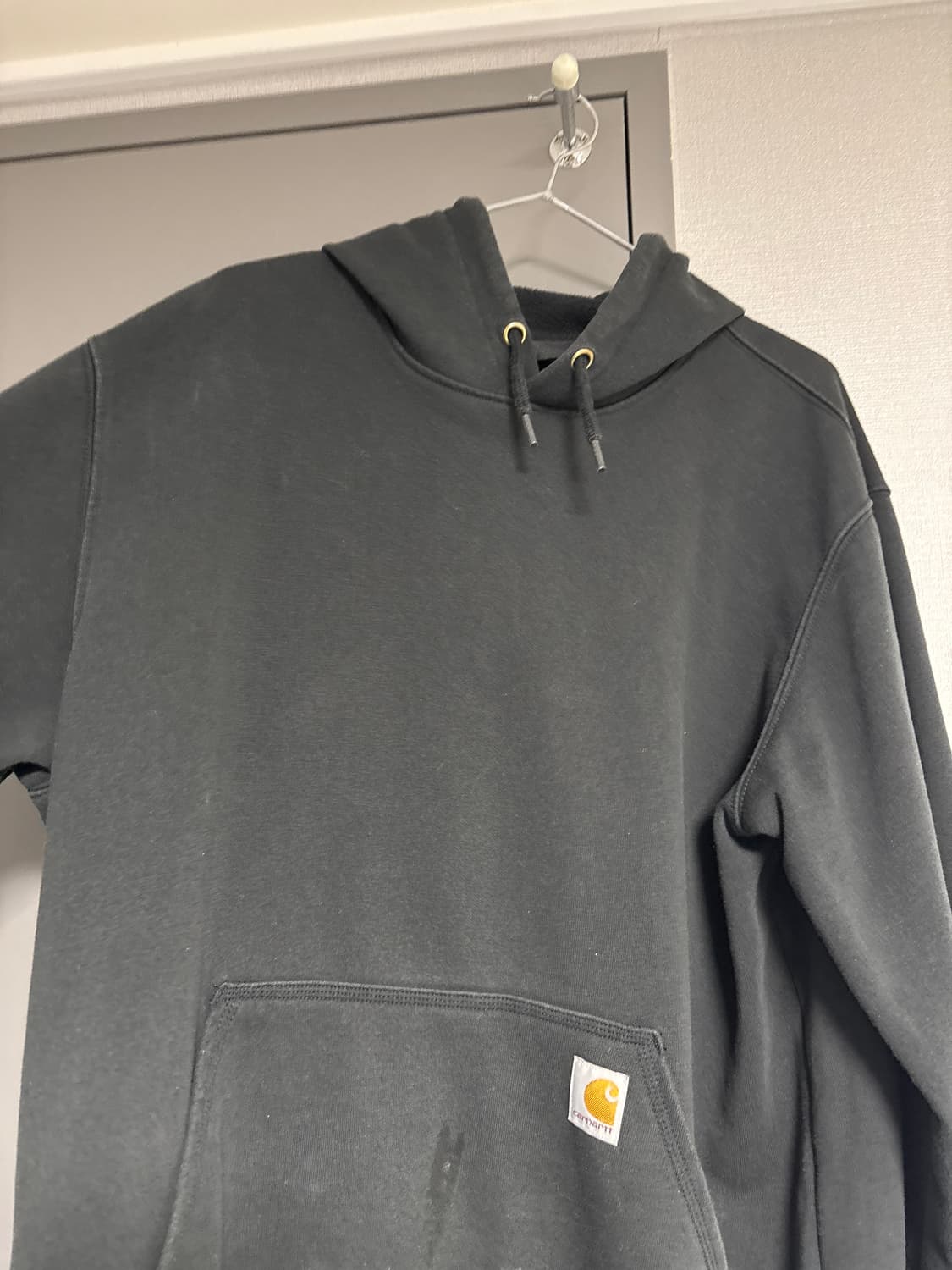 칼하트 블랙 후드티 상품이미지1