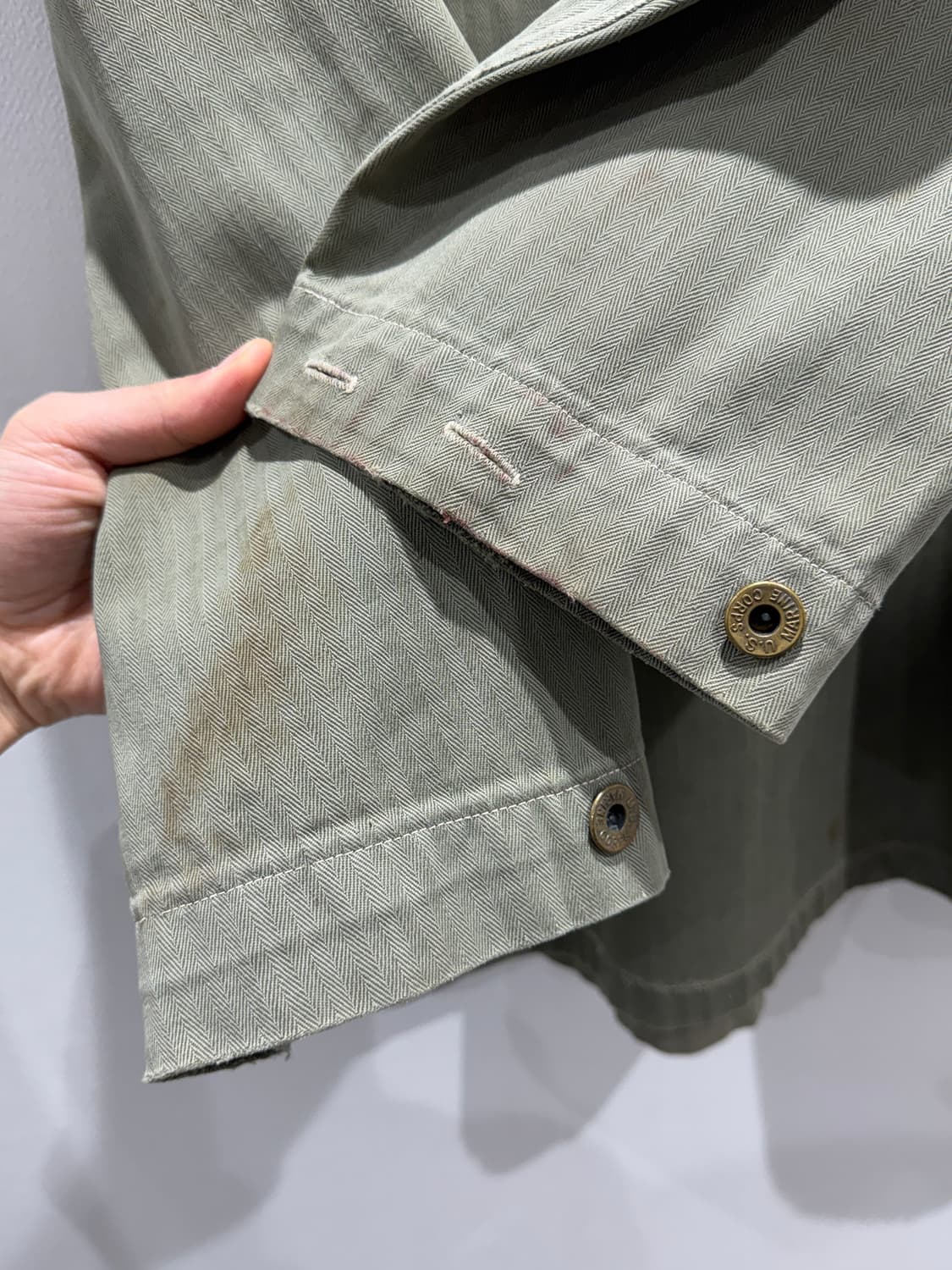 40s USMC P44 유틸리티 셔츠 상품이미지10