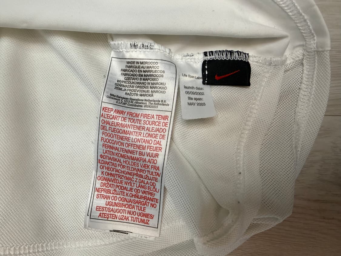 [S] 나이키 맨체스터 유나이티드 02-03 어웨이 노마킹 유니폼 상품이미지6