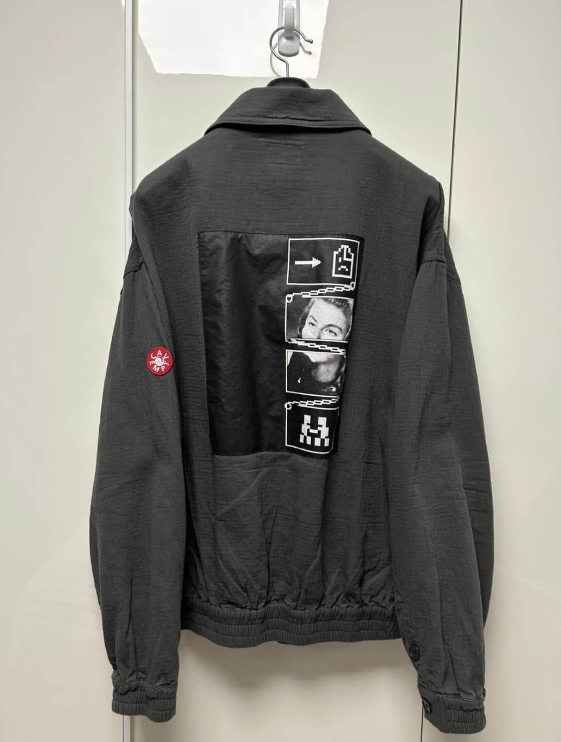 [XL] 카브엠트 소프트 코튼 집 블루종 자켓 차콜 25SS 상품이미지2