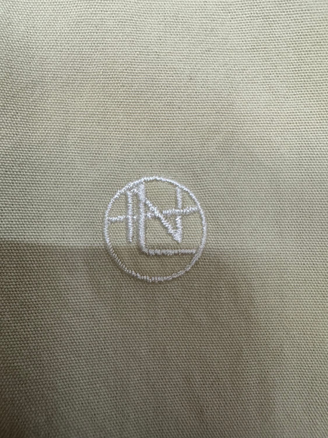 [L][105] 나나미카 래귤러 카라 윈드 셔츠 크림 옐로우 상품이미지4