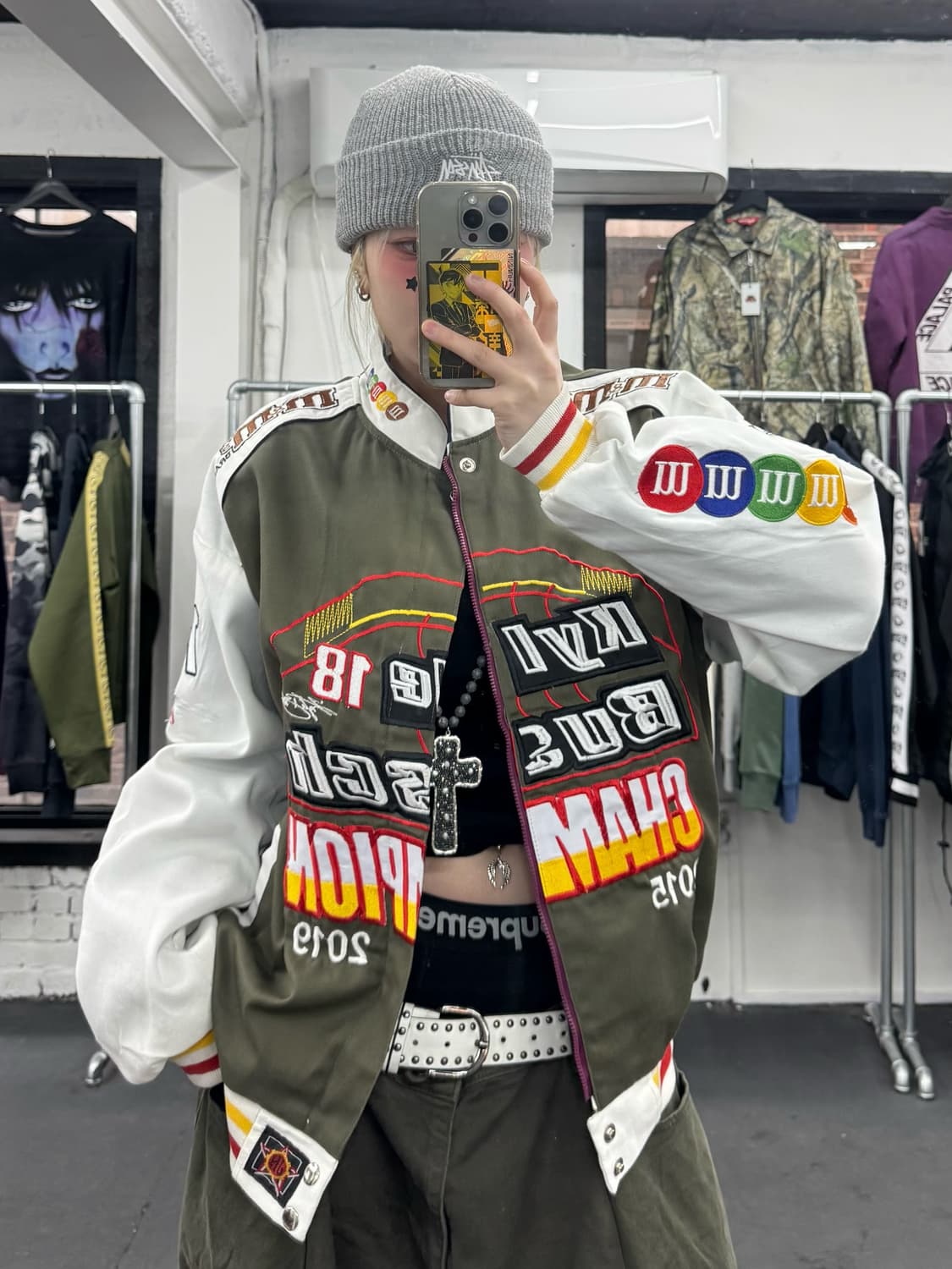 VTG M&M 레이싱 자켓 상품이미지1