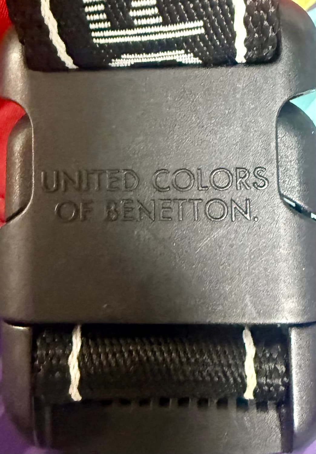 💙 빈티지 무드 가득한 Benetton 레드 힙색 💙 상품이미지5