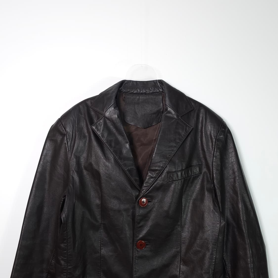 빈티지 소가죽 블레이저 XL 상품이미지2