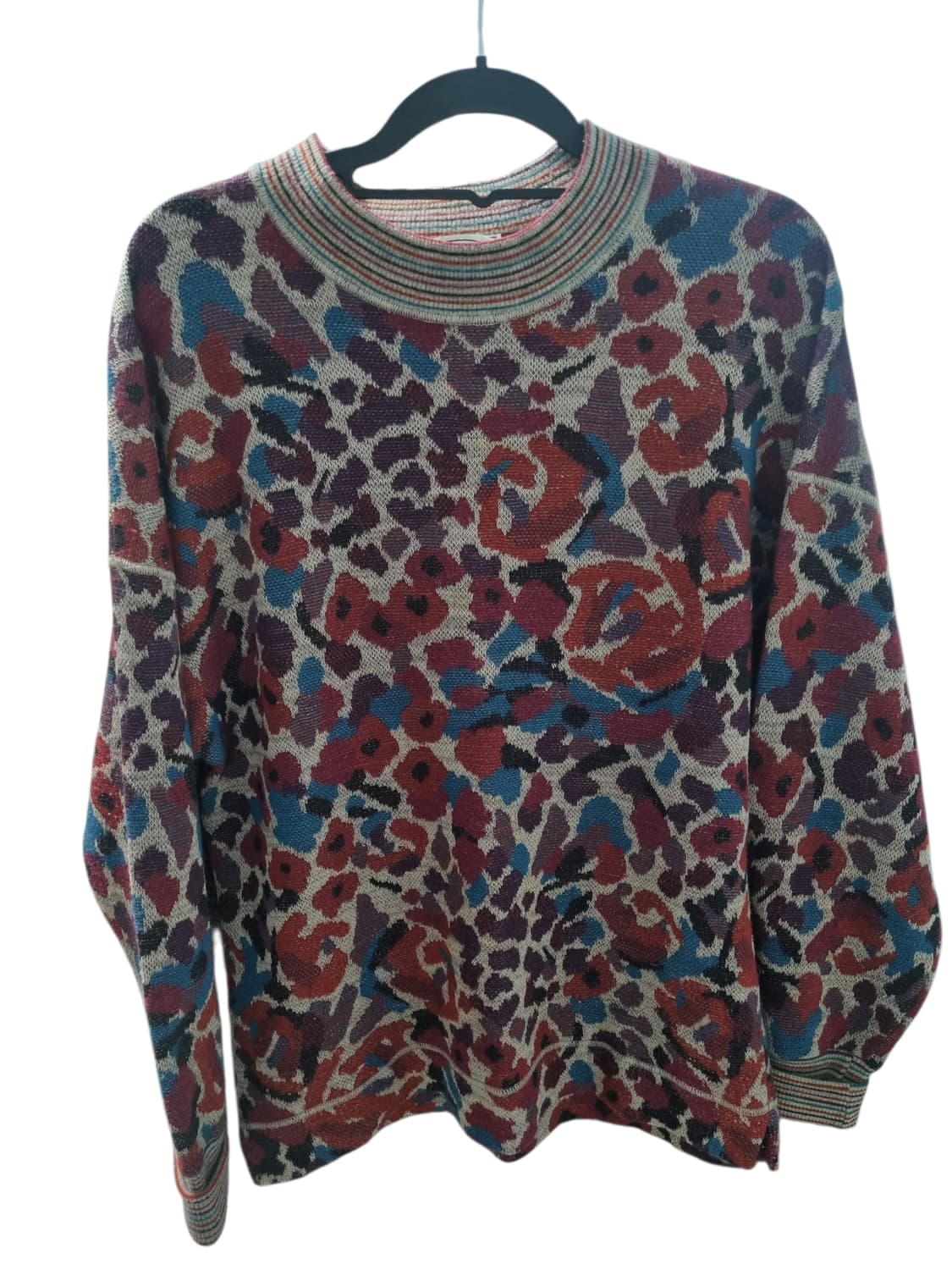 미쏘니스포츠 패턴 니트 상품이미지1