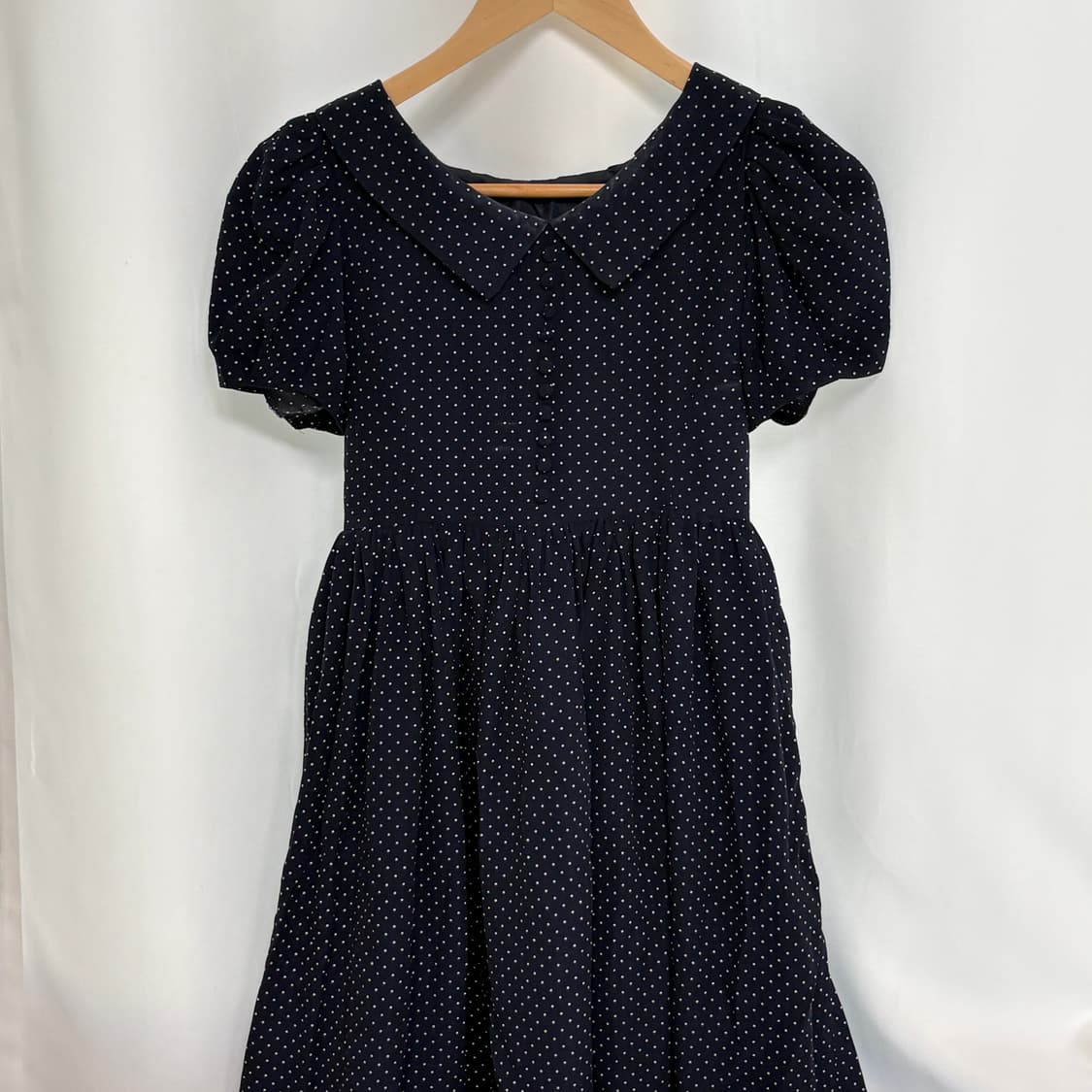 땡땡이 아일릿 원피스  상품이미지3