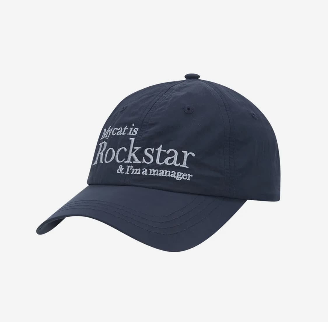 조거쉬 Rockstar cat Nylon cap (Navy) 상품이미지2