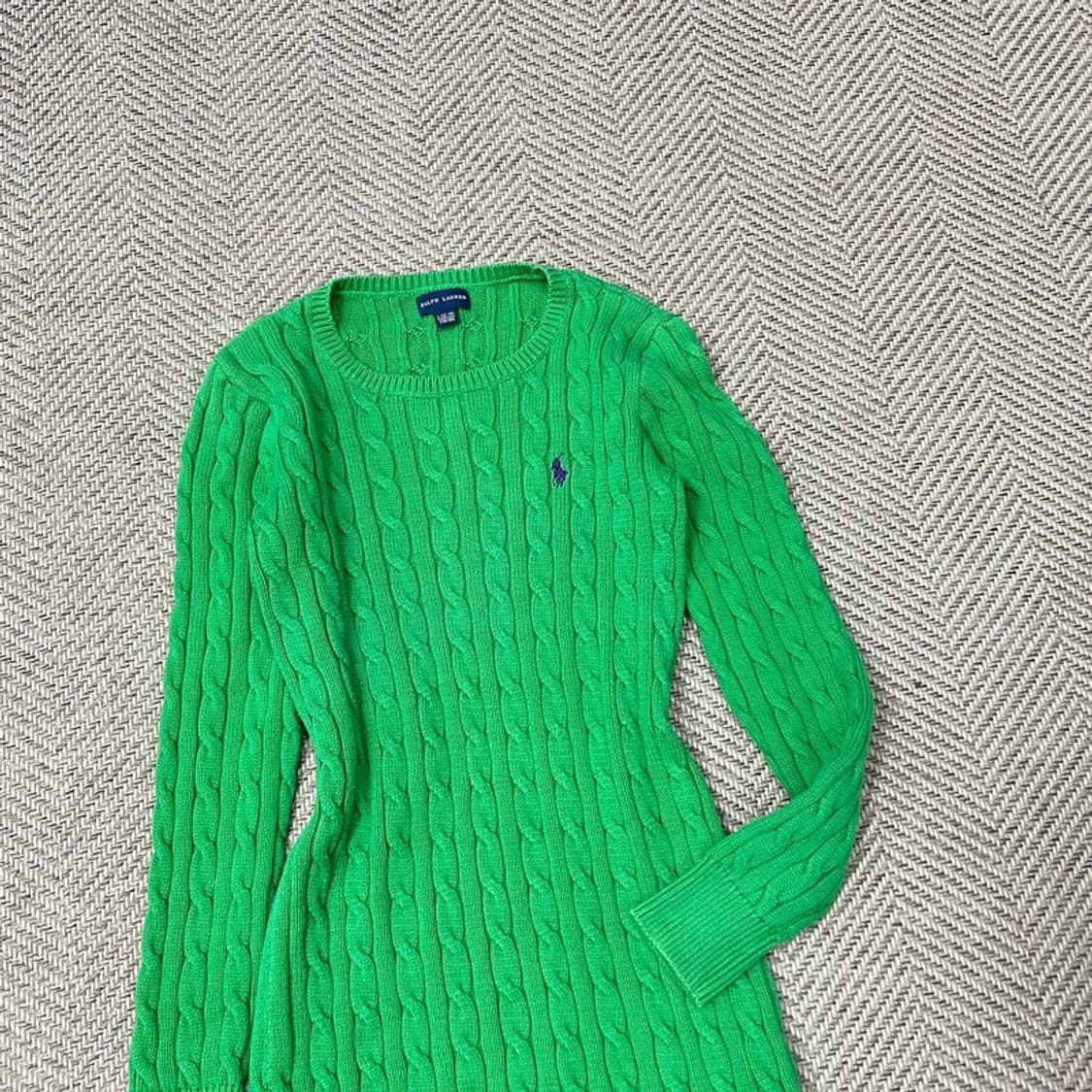 랄프로렌 꽈배기 니트 원피스 v0048 상품이미지3