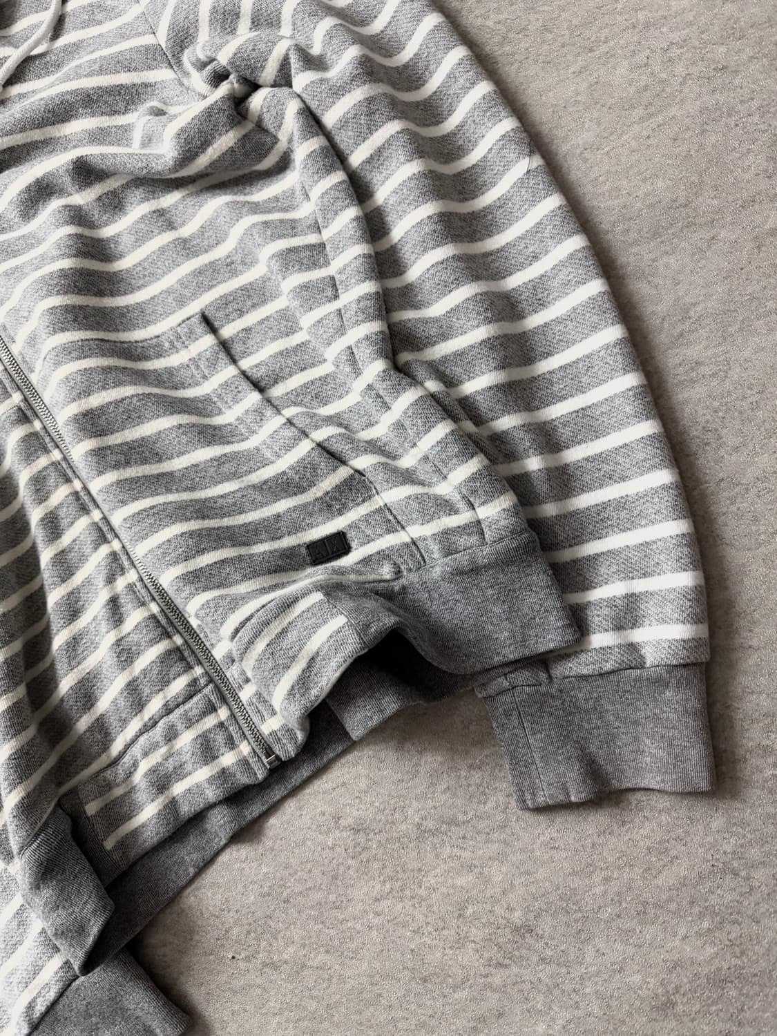 아르마니 익스체인지 스트라이프 후드집업 상품이미지5