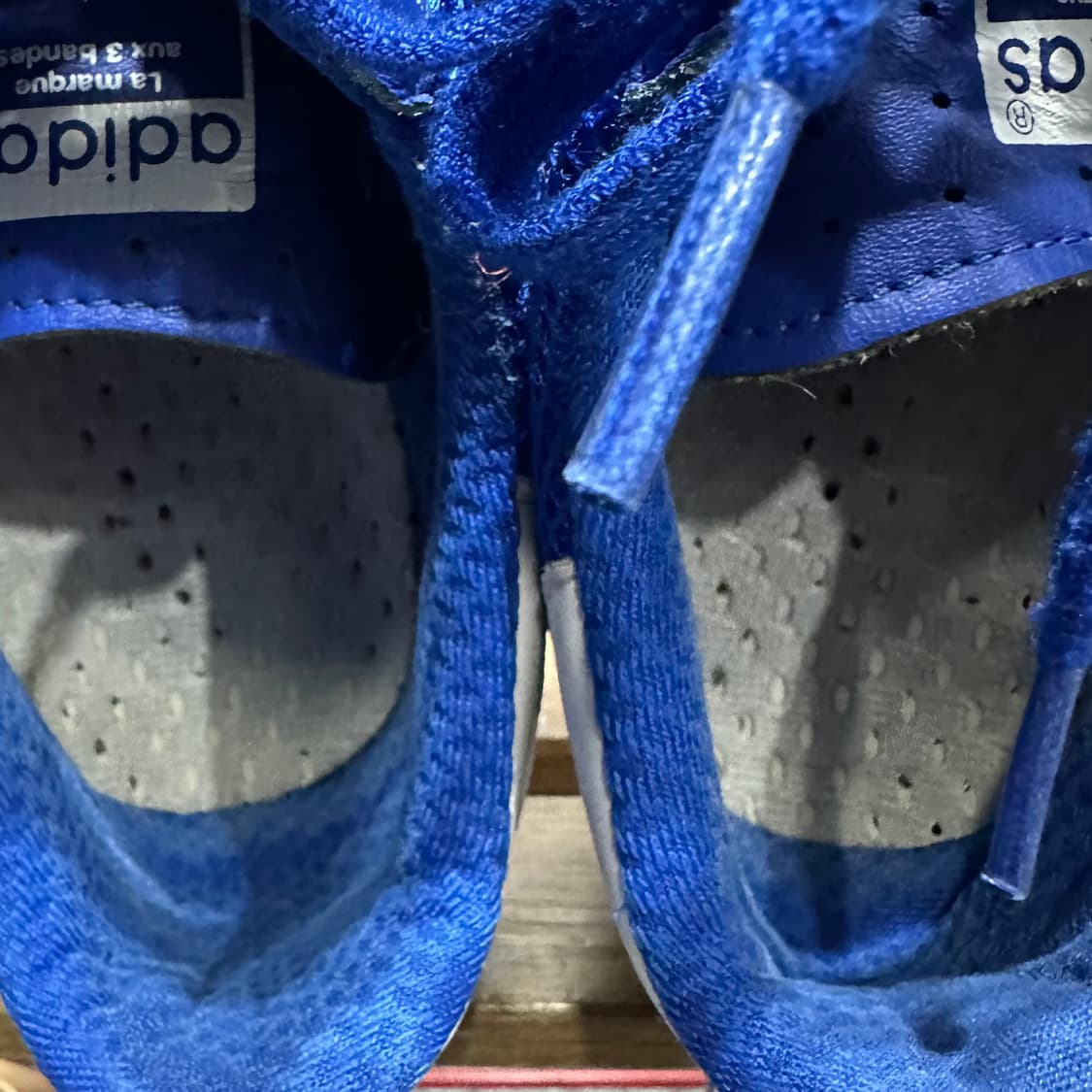 280) 아디다스 운동화 남성 남자 신발 슈퍼스타 OG 블루 메쉬 상품이미지8