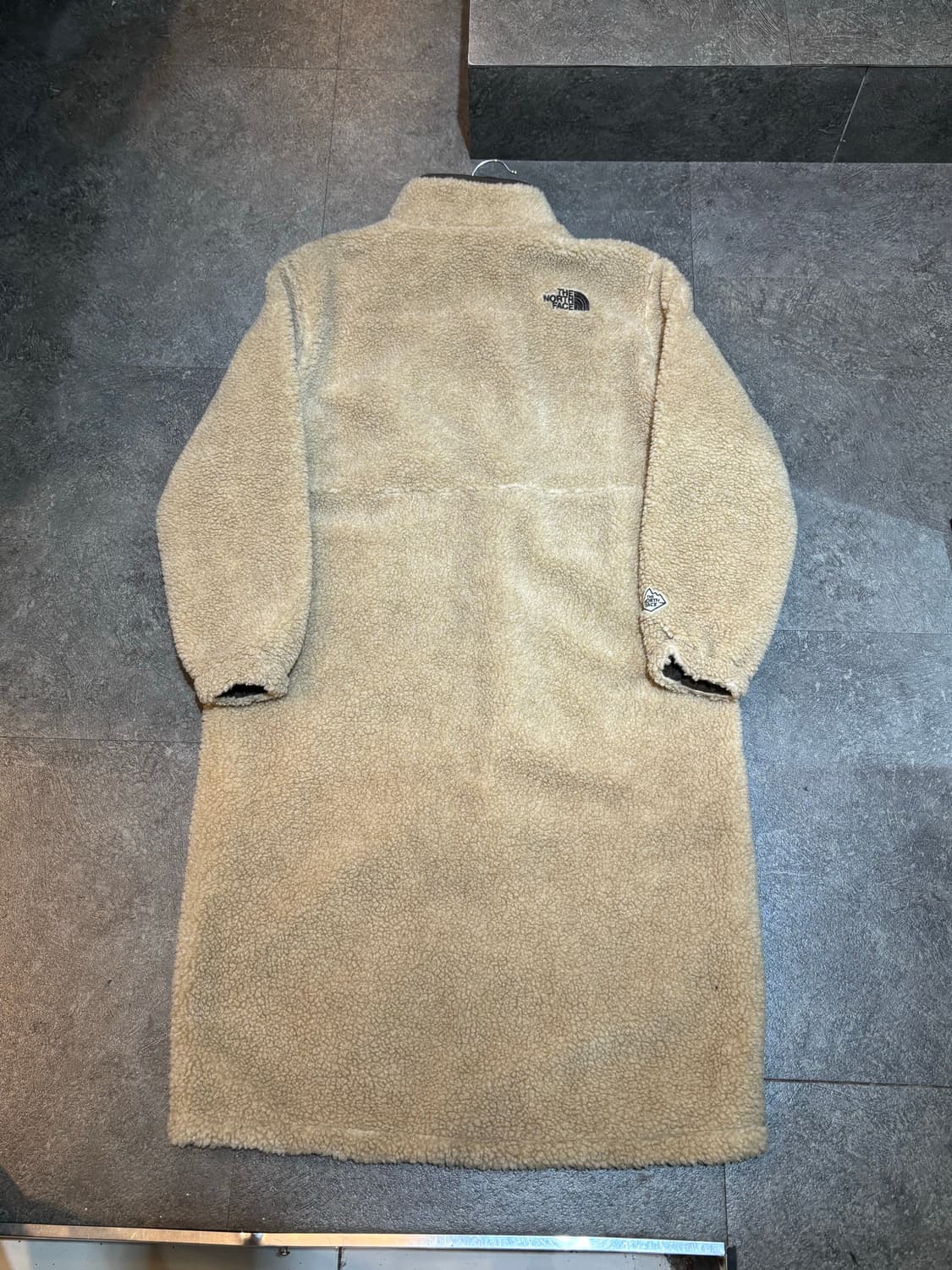 노스페이스 롱 후리스 뽀글이 플리스 잠바 90사이즈 상품이미지3