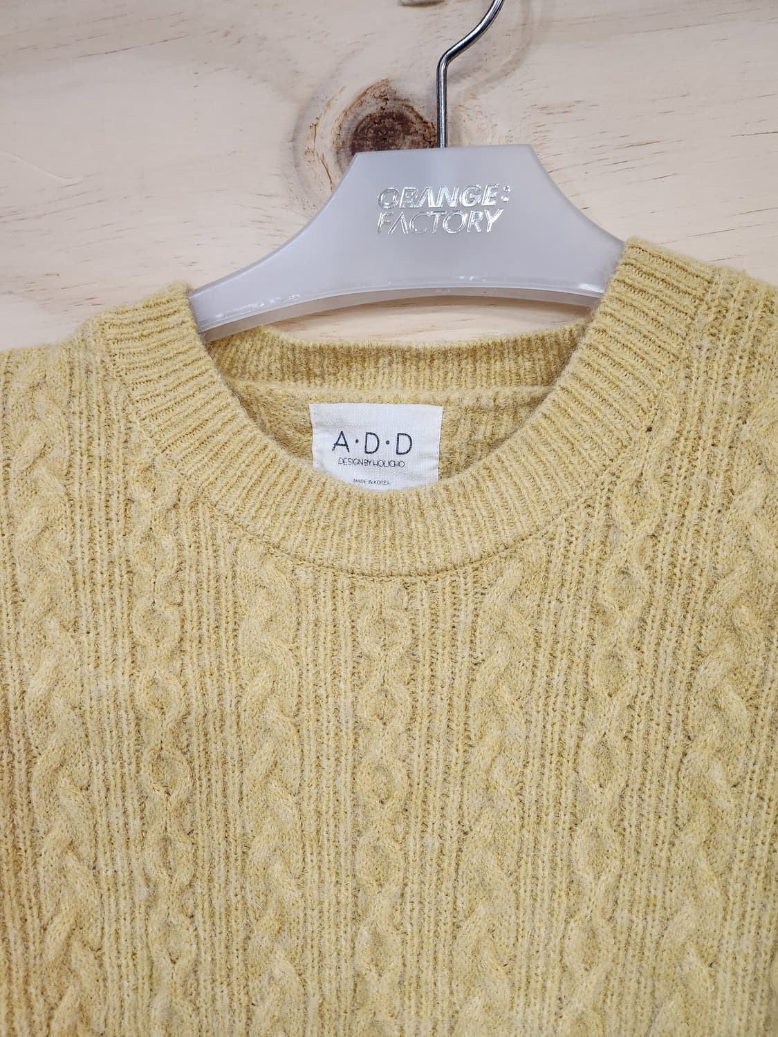 358) 여성 꽈배기 니트 상품이미지5