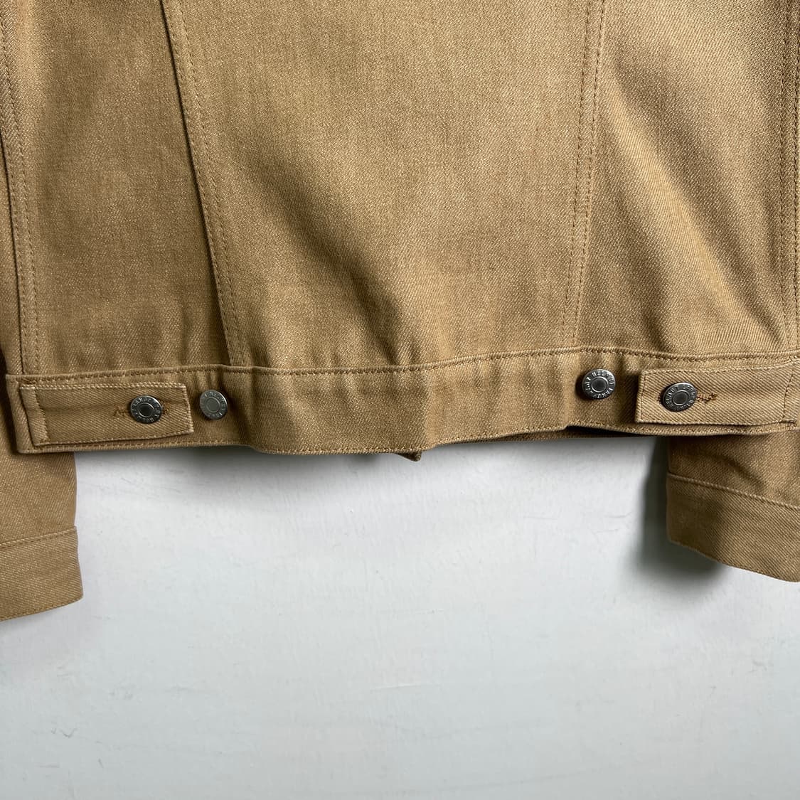 헬무트랭 카멜 주보토 데님 트러커 자켓 38 상품이미지7