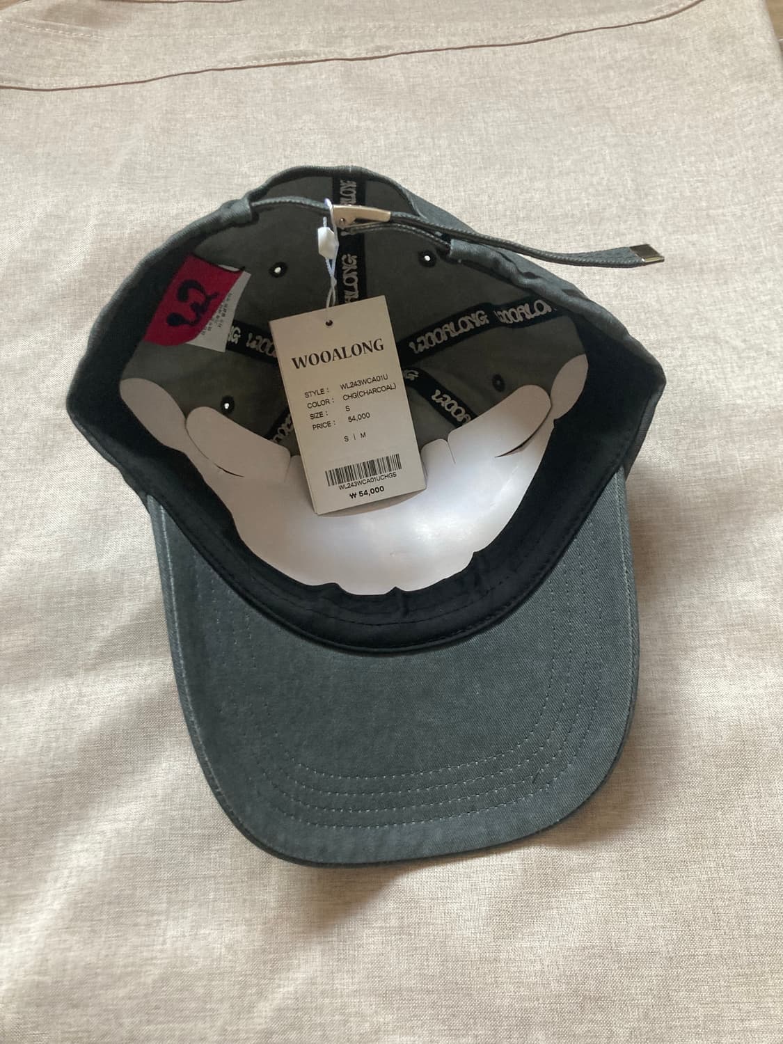 우알롱 로타 소울 스트릿 볼캡 차콜 상품이미지4