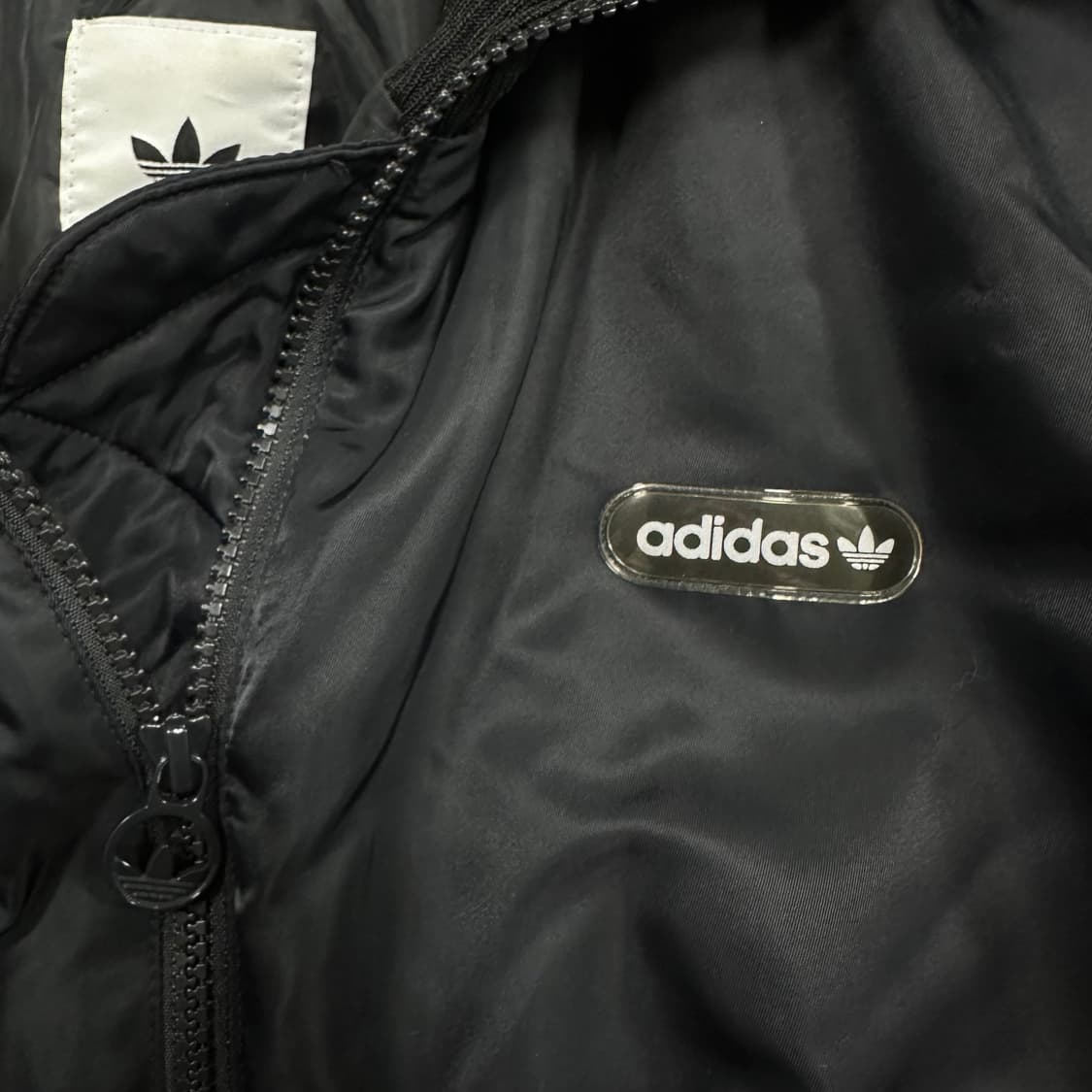 ✨ (바배) 아디다스 블랙 봄버 자켓  상품이미지3