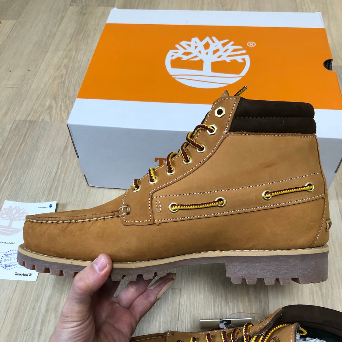 (280) 새상품 팀버랜드 7-아이 러그 부츠 위트 브라운 팀버랜드280 상품이미지7