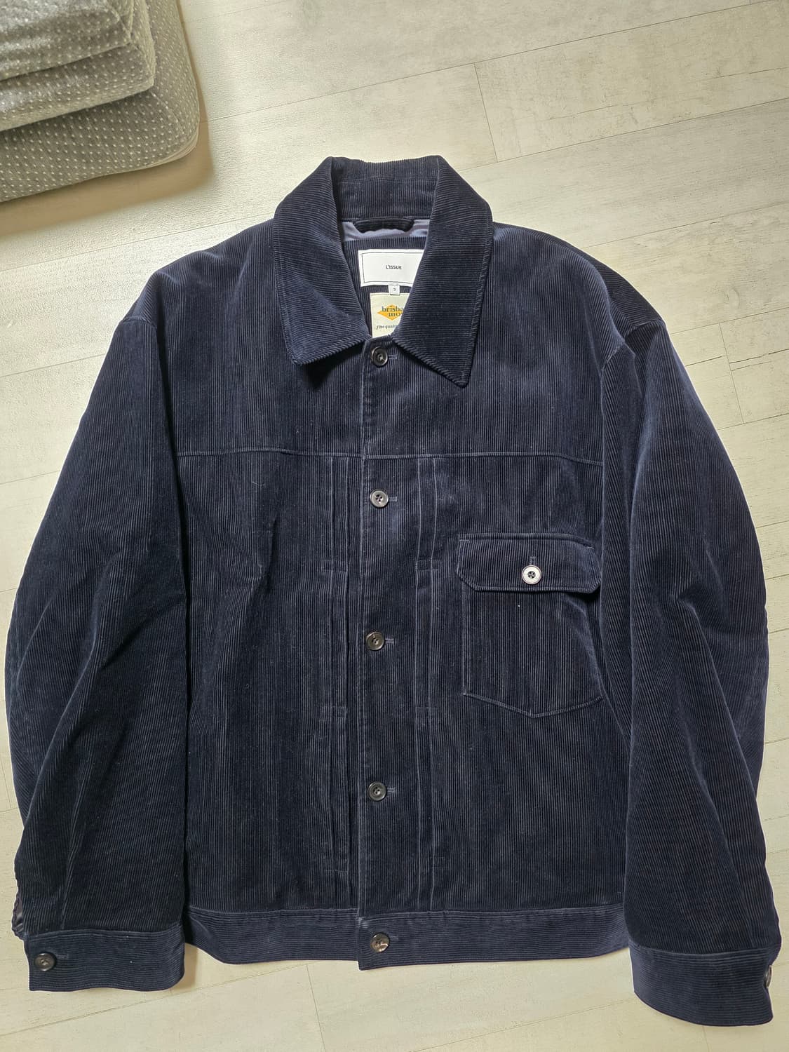 리슈 코듀로이 자켓 3사이즈 상품이미지1