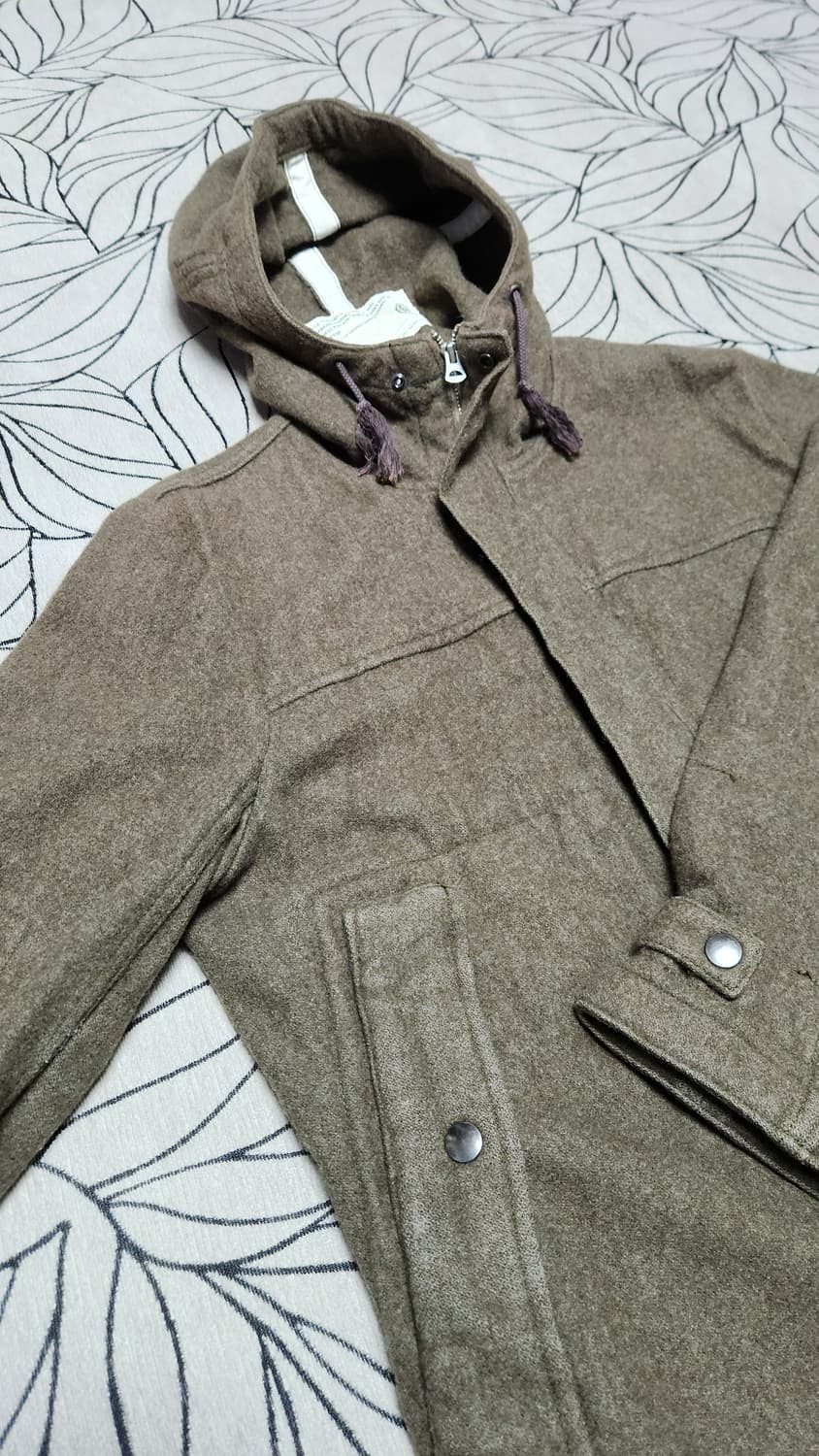 옴니갓 후디 울 자켓 올리브라운 2사이즈 100사이즈 상품이미지2