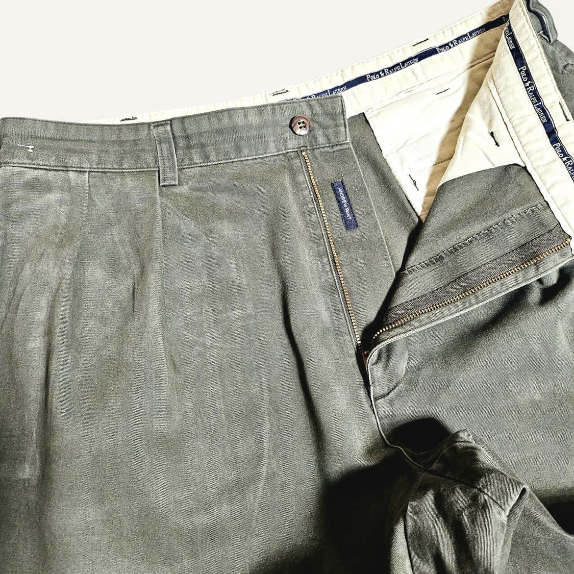 [32][폴로 랄프로렌]90's 앤드류 투플리츠 클래식 치노팬츠 상품이미지5