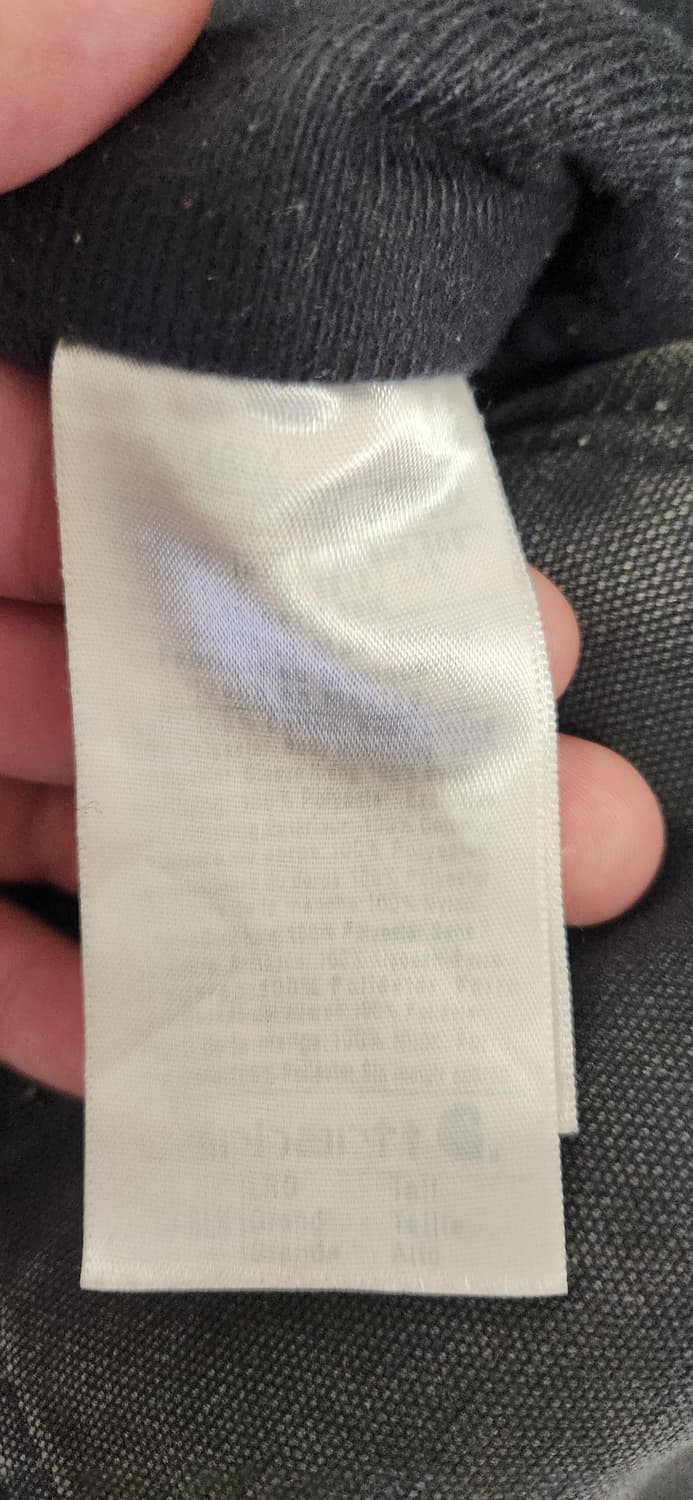 칼하트 j130 구버전 샌드스톤 액티브 자켓 blk L 상품이미지3