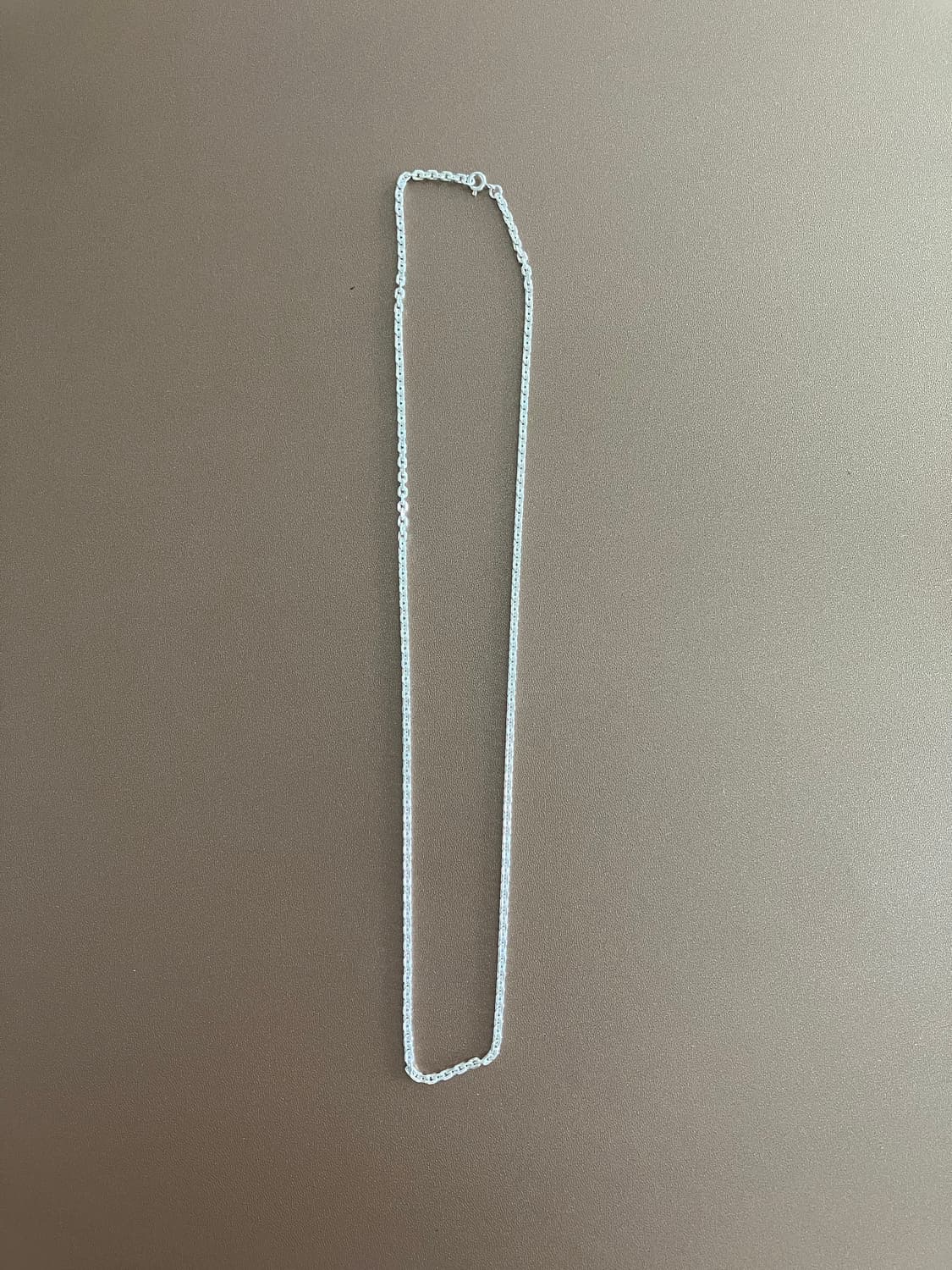 실버 체인 목걸이 상품이미지1