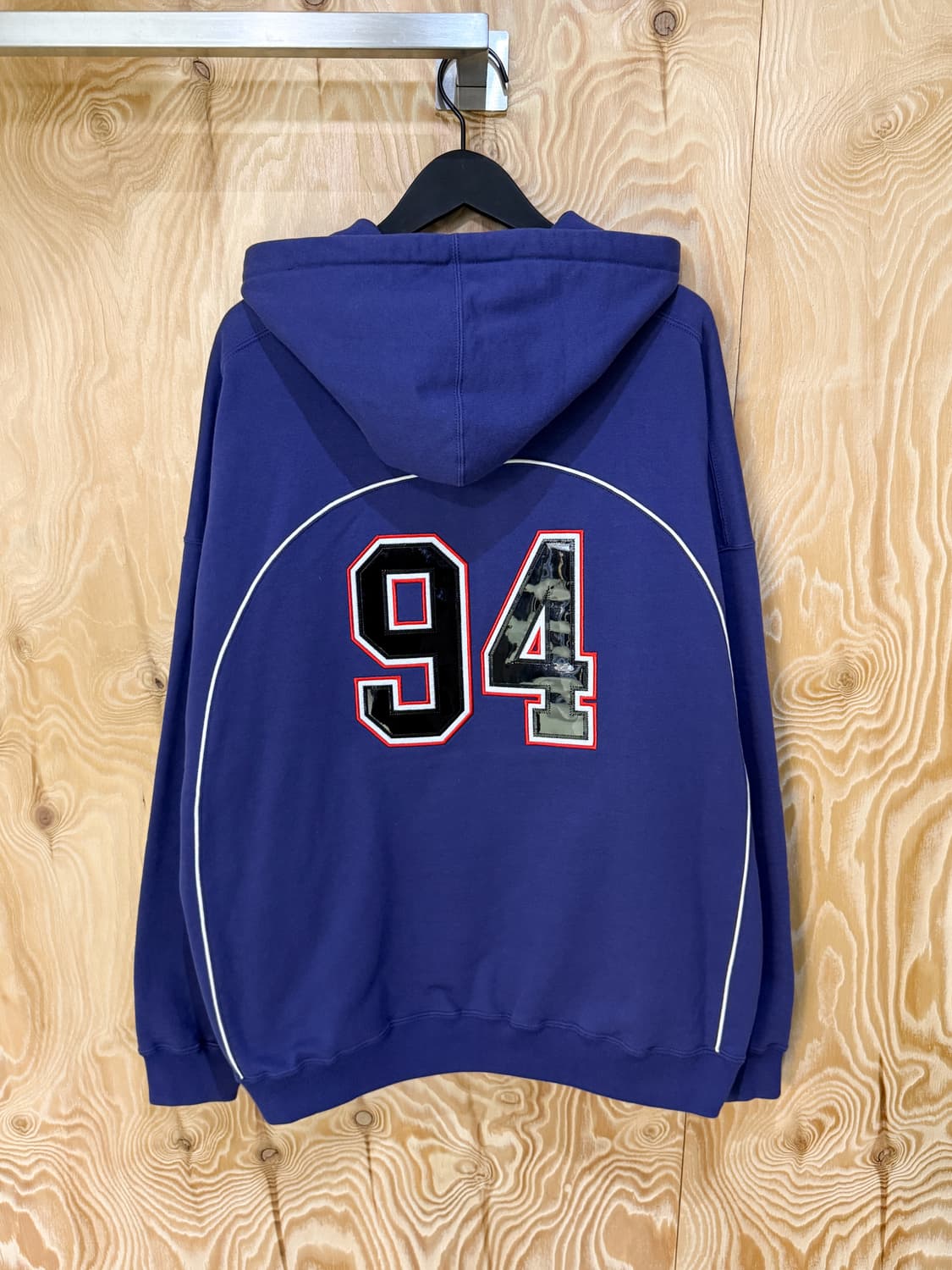 슈프림 23SS 박시 파이핑 아크 로고 후드티 상품이미지5